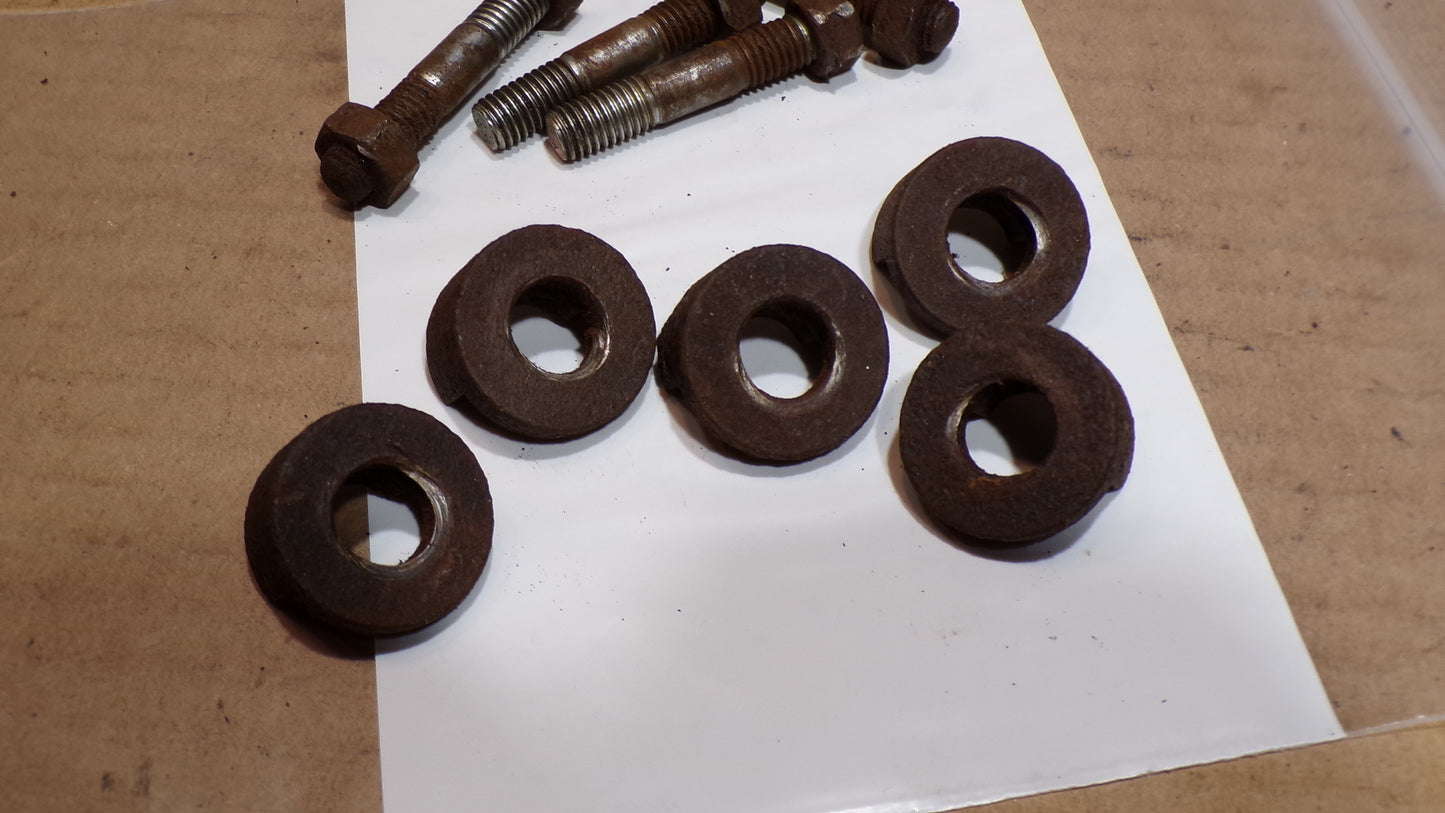 Datsun 240Z Exhaust Manifold Bolts and Clamp Blocks