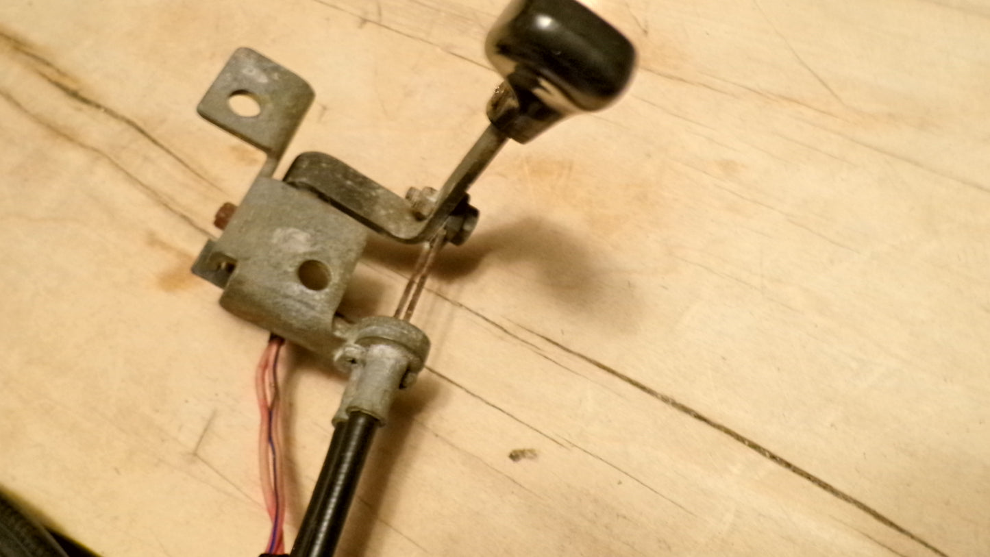 Datsun 240Z Choke Cable Assembly with Handle