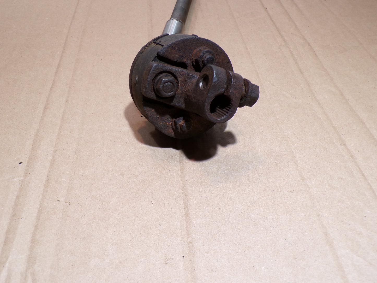 Datsun 240Z Lower Steering Shaft with Rag Joint