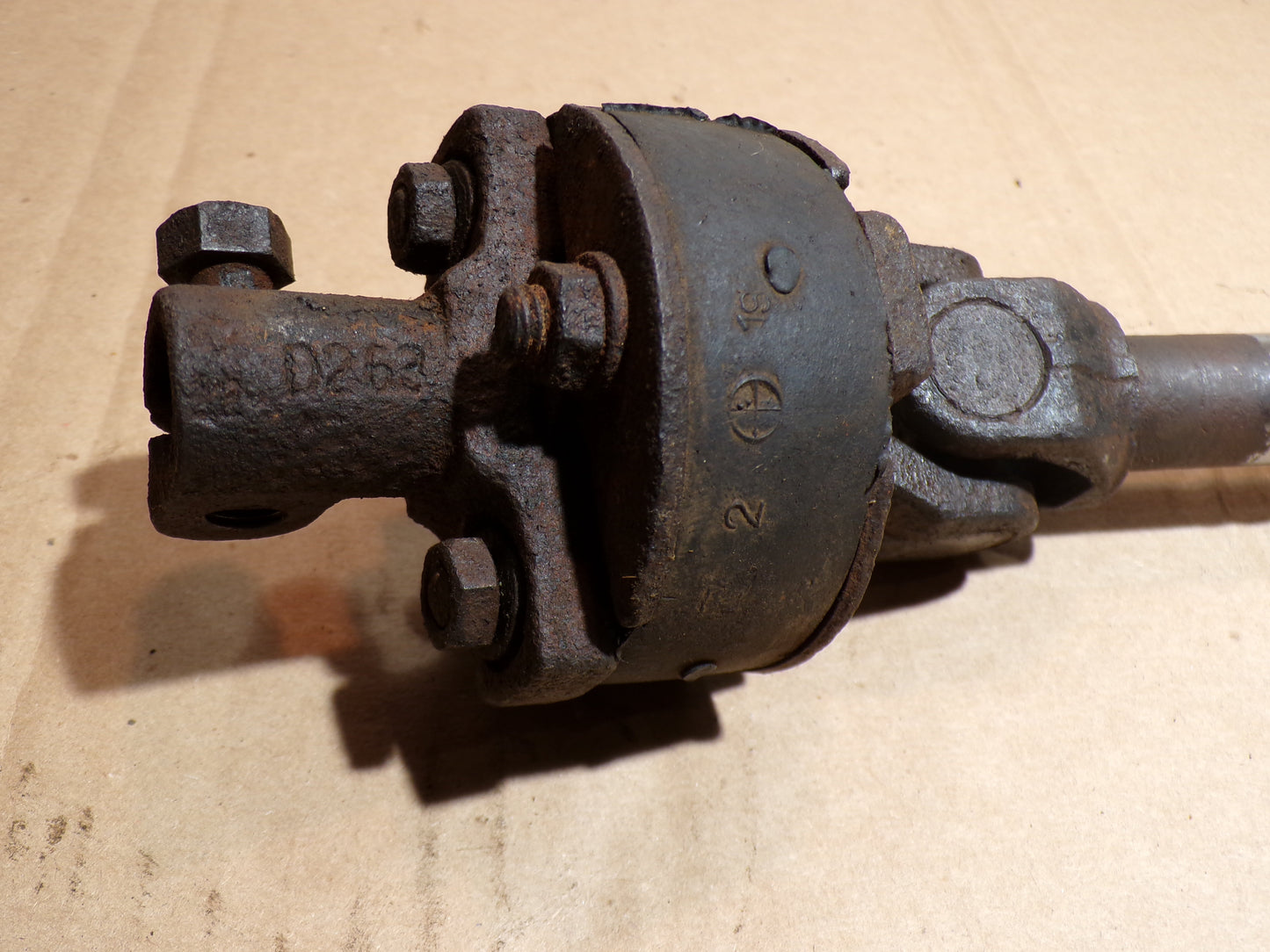 Datsun 240Z Lower Steering Shaft with Rag Joint