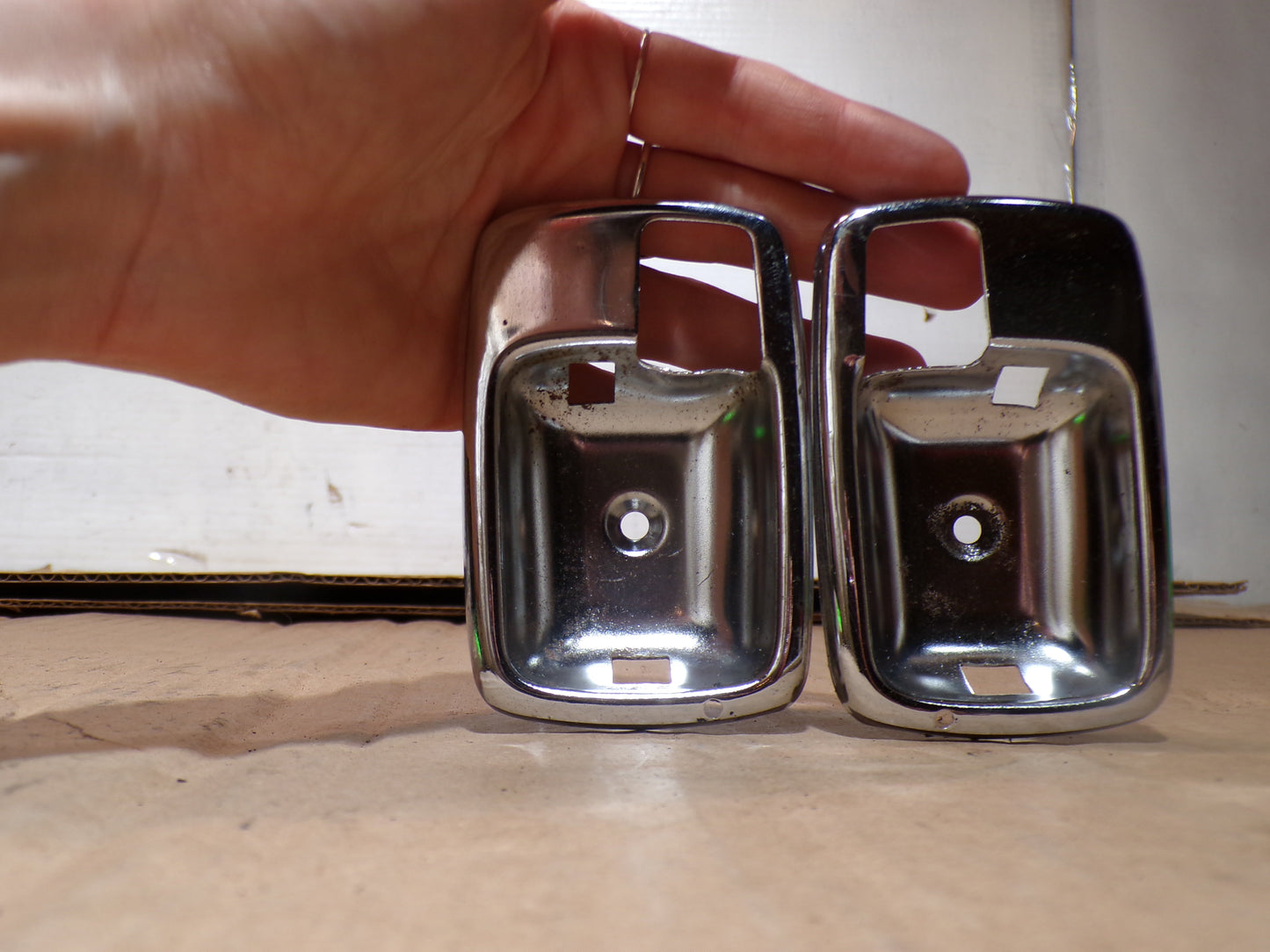 Datsun 240Z Pair of Interior Door Latch Handle Cups