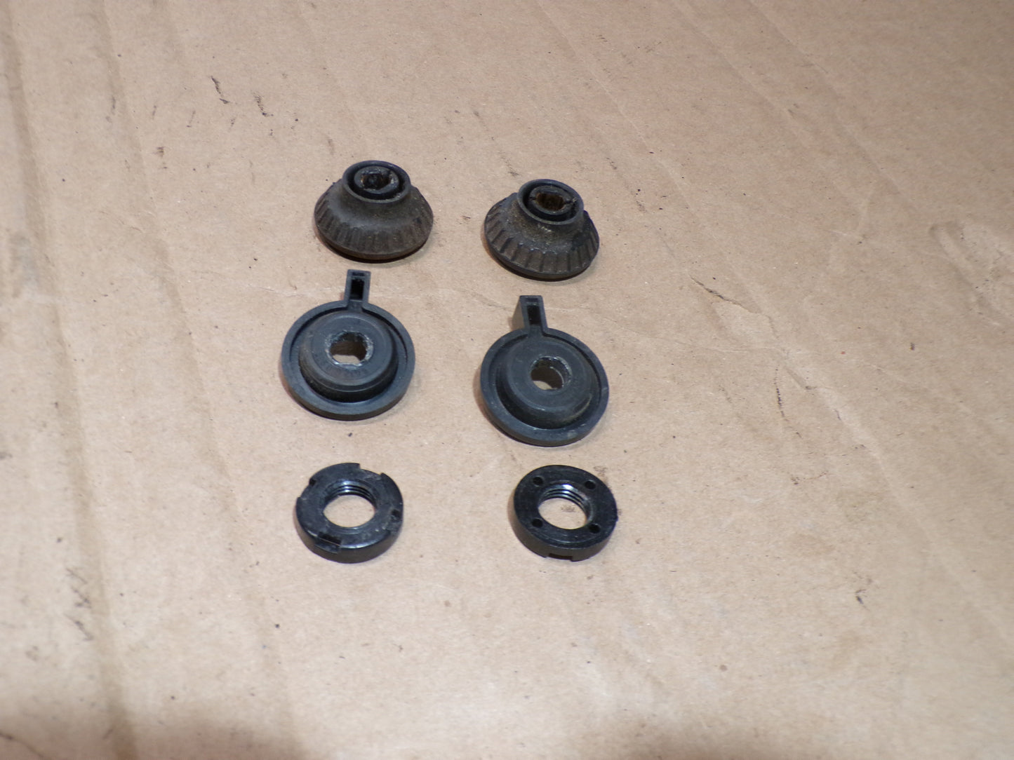 Datsun 240Z Early Radio Knobs + Rings