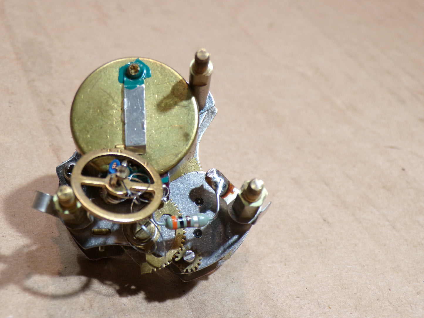 Datsun 240Z Dashboard Clock Mechanism