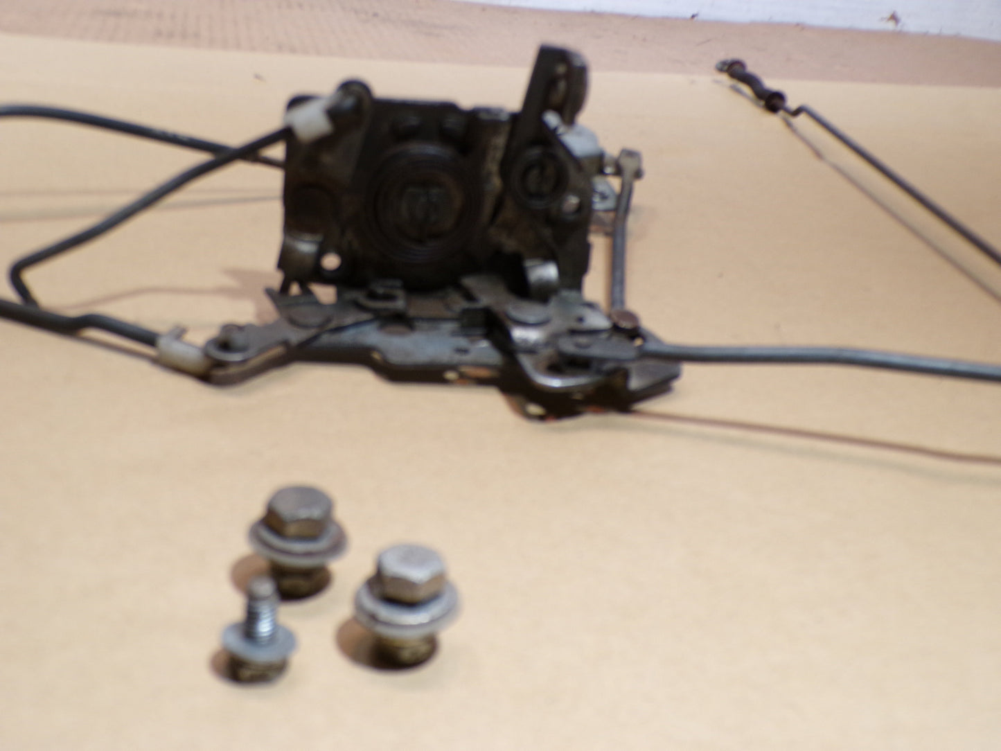 Datsun 280Z Passenger Door Lock + Rods Assembly