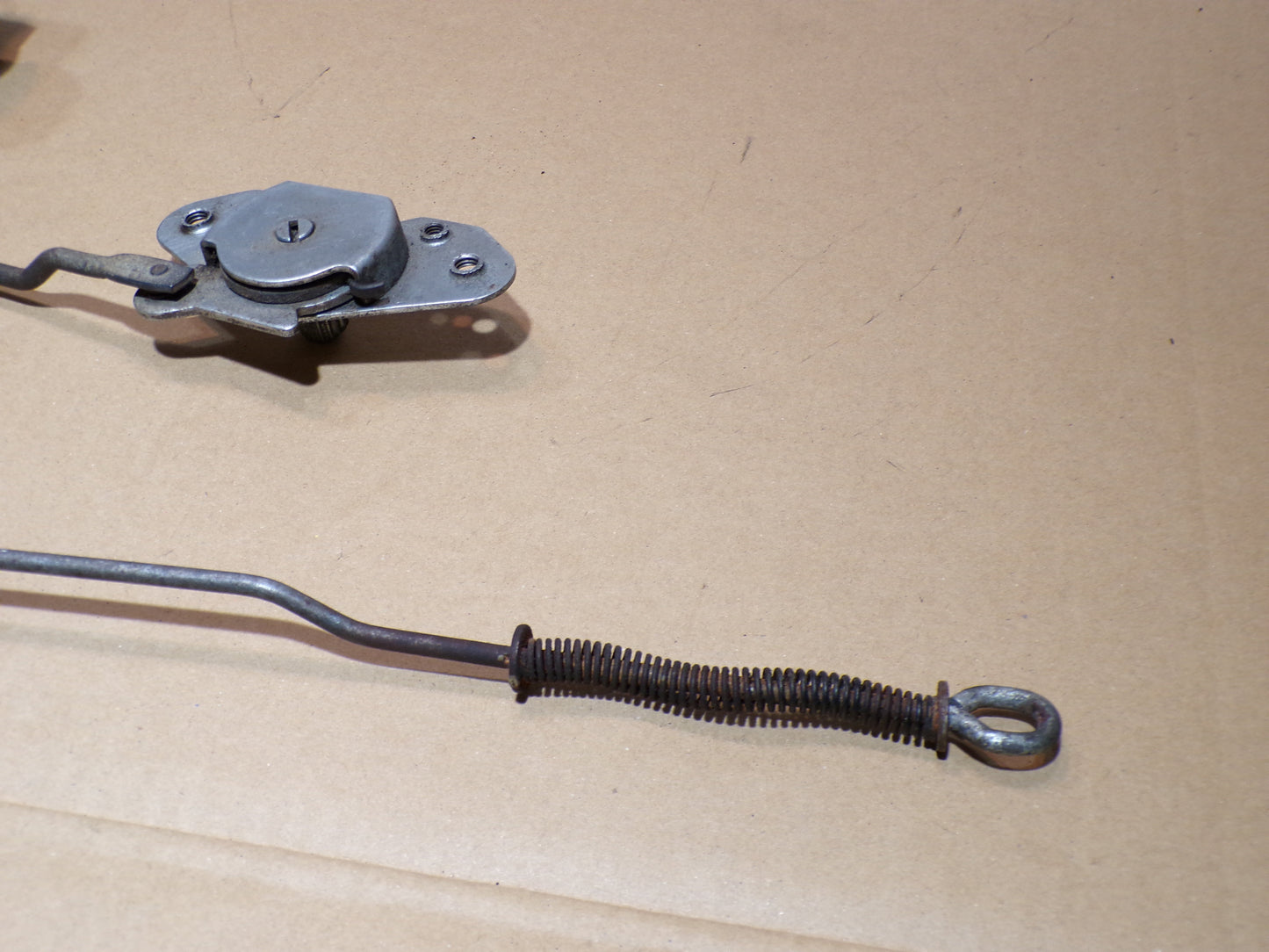 Datsun 280Z Passenger Door Lock + Rods Assembly
