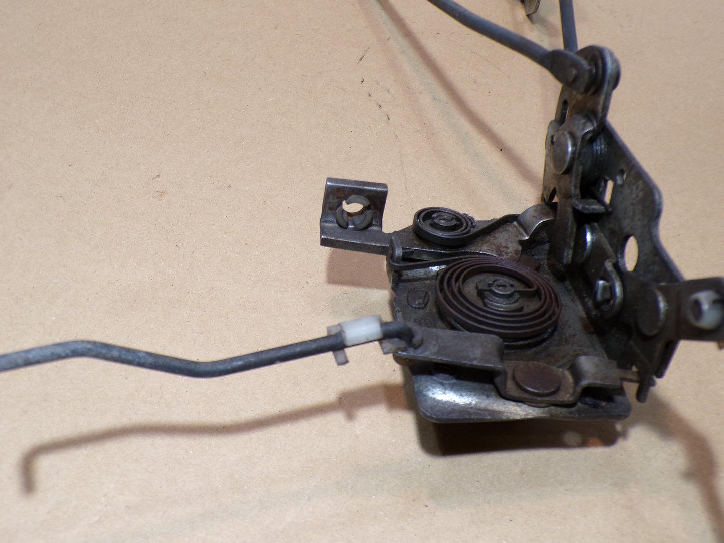 Datsun 280Z Passenger Door Lock + Rods Assembly
