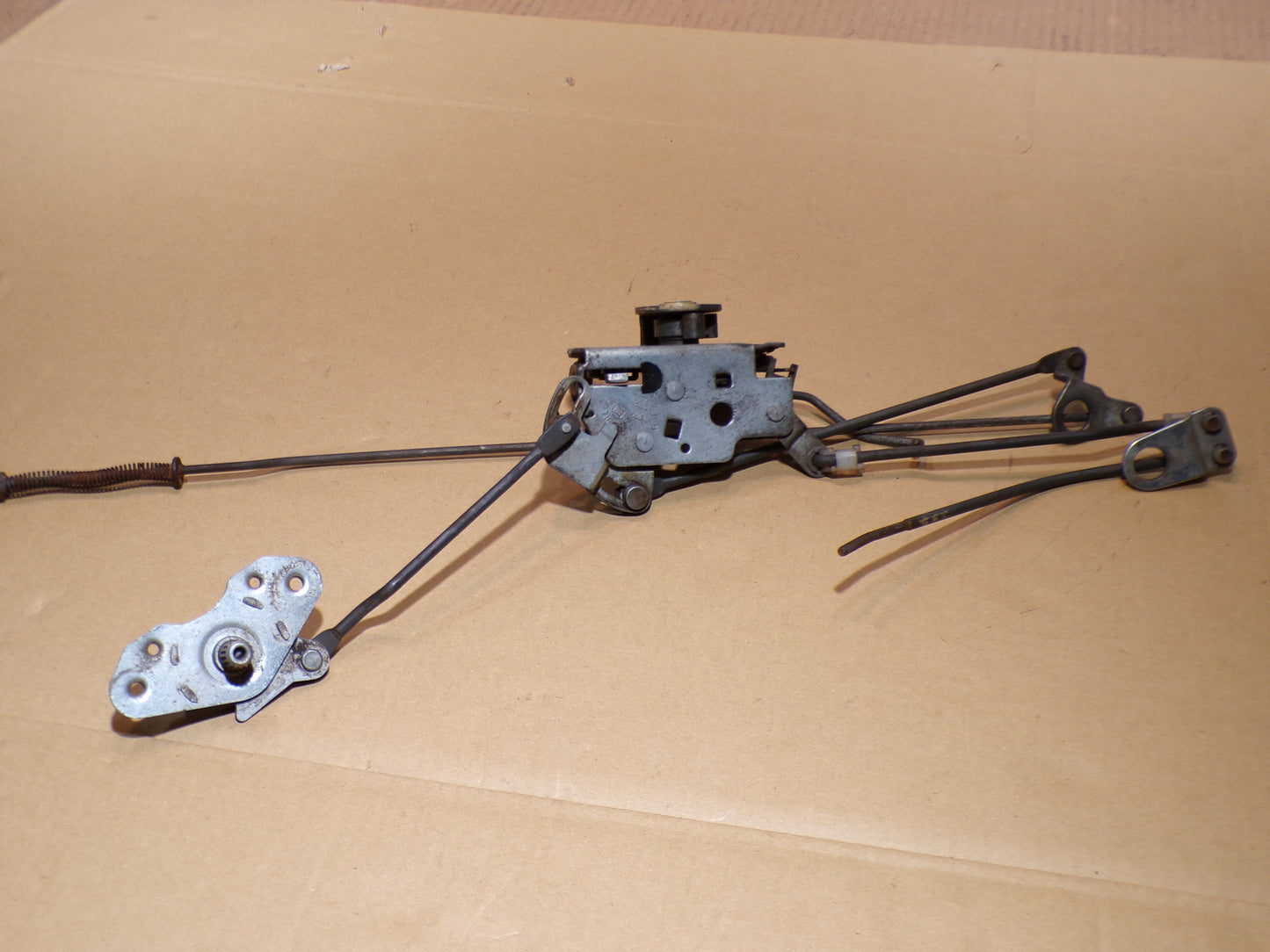 Datsun 280Z Passenger Door Lock + Rods Assembly