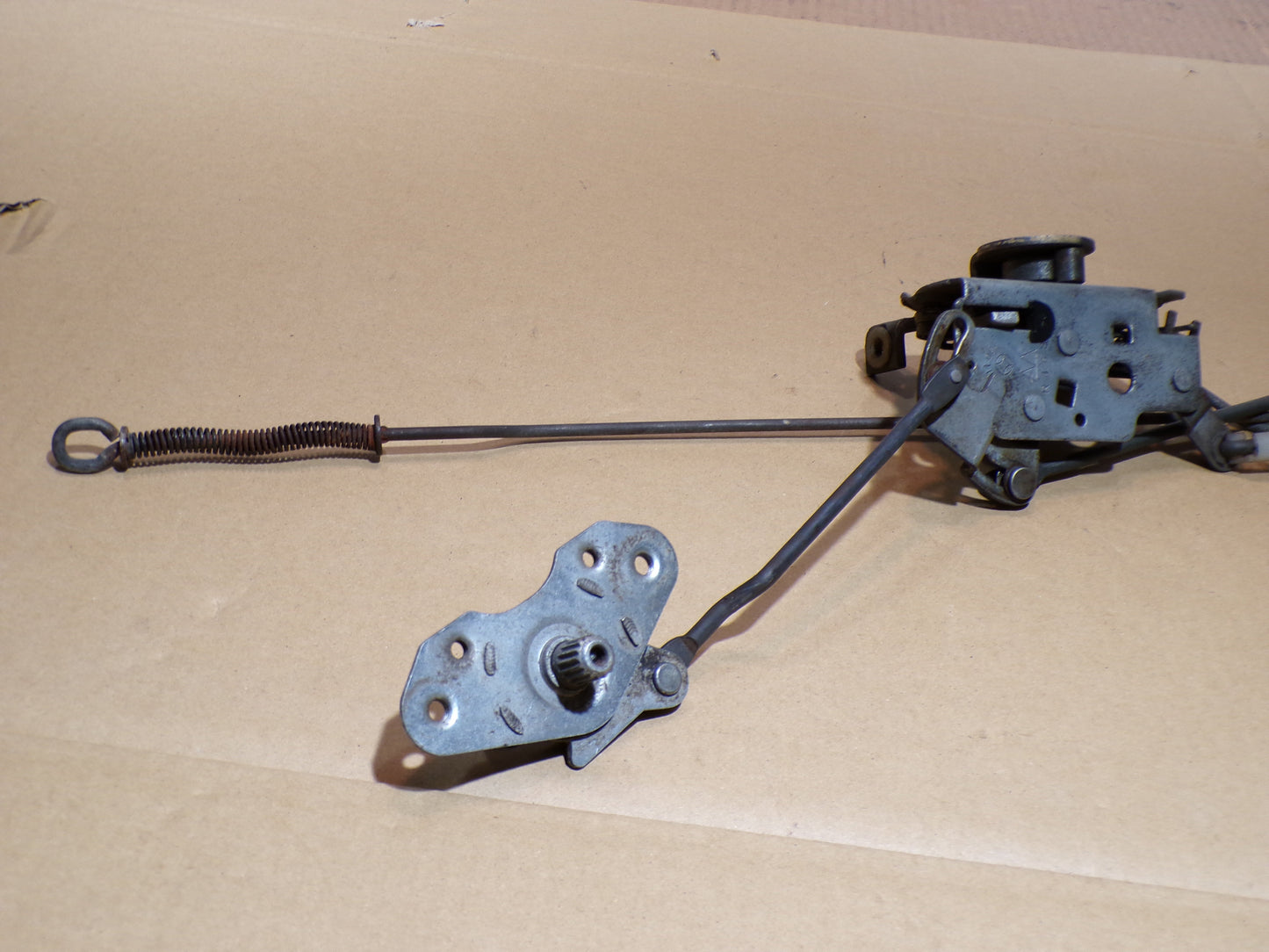 Datsun 280Z Passenger Door Lock + Rods Assembly