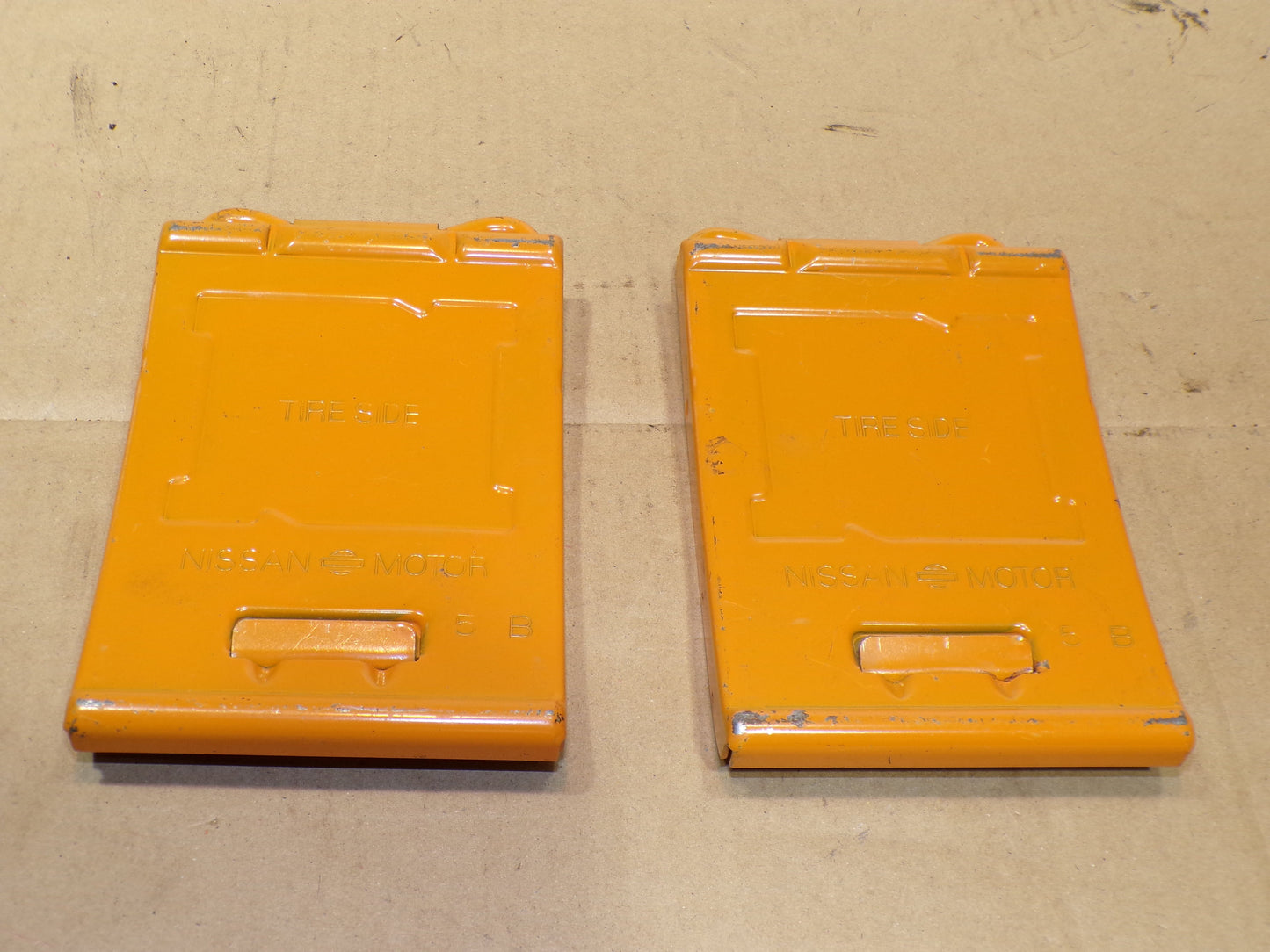 Pair of Datsun 280ZX Wheel Chocks