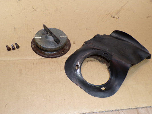 Datsun 240Z Gas Cap, Filler Neck Head and Cover/Seal