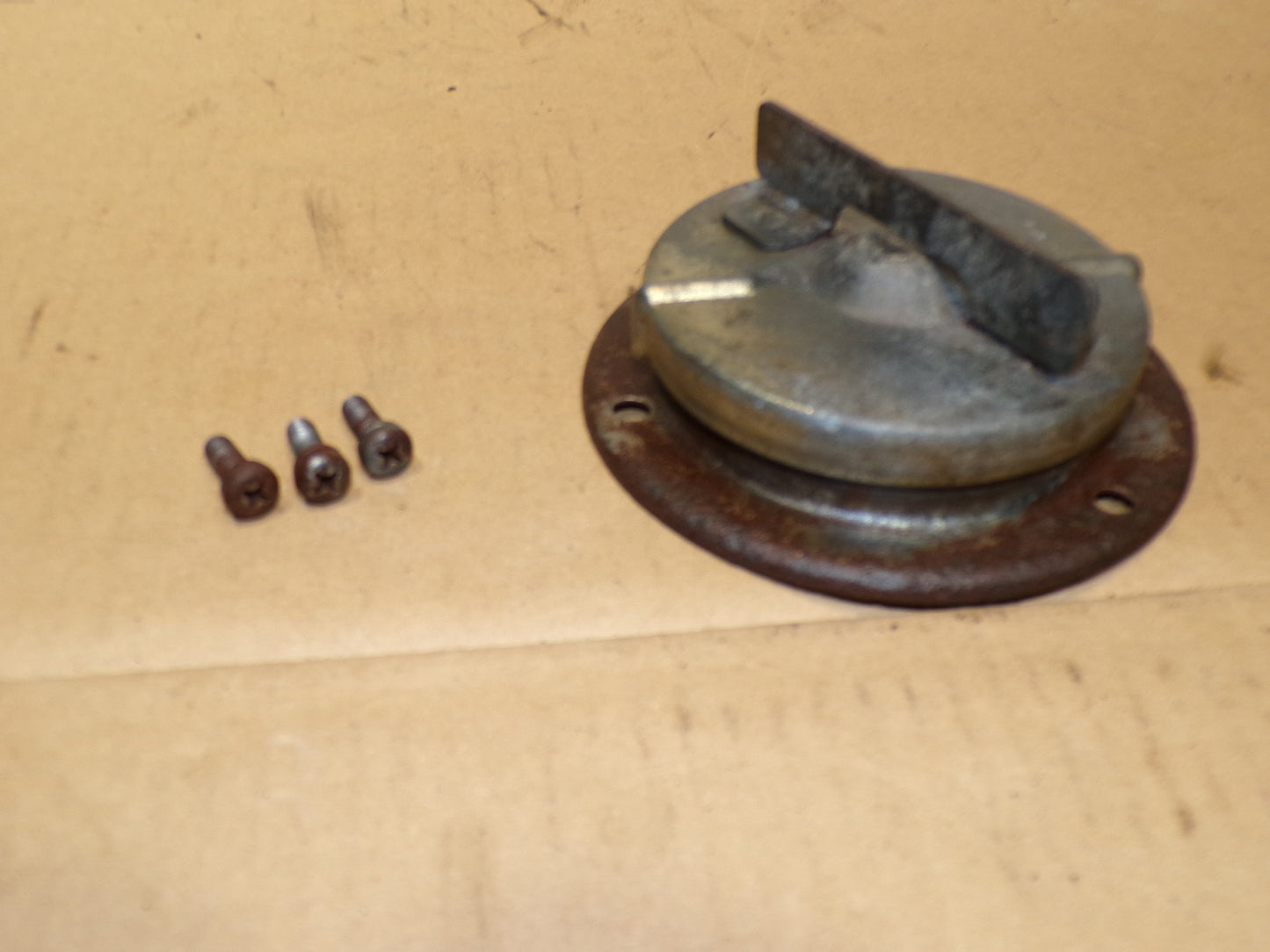 Datsun 240Z Gas Cap, Filler Neck Head and Cover/Seal