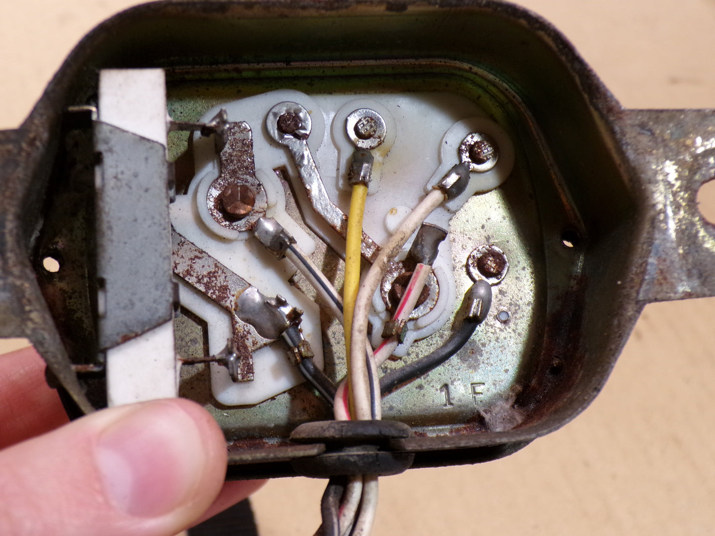 Datsun 240Z After Market Voltage Regulator with Fasteners