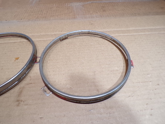 Datsun 240Z 1971 Series One Pair of Head Light Trim Rings