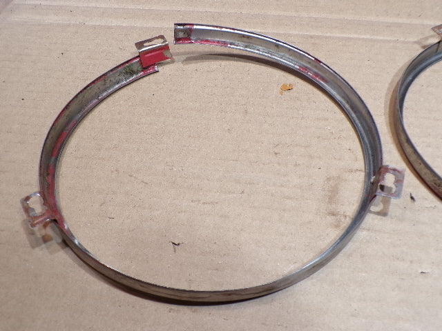 Datsun 240Z 1971 Series One Pair of Head Light Trim Rings