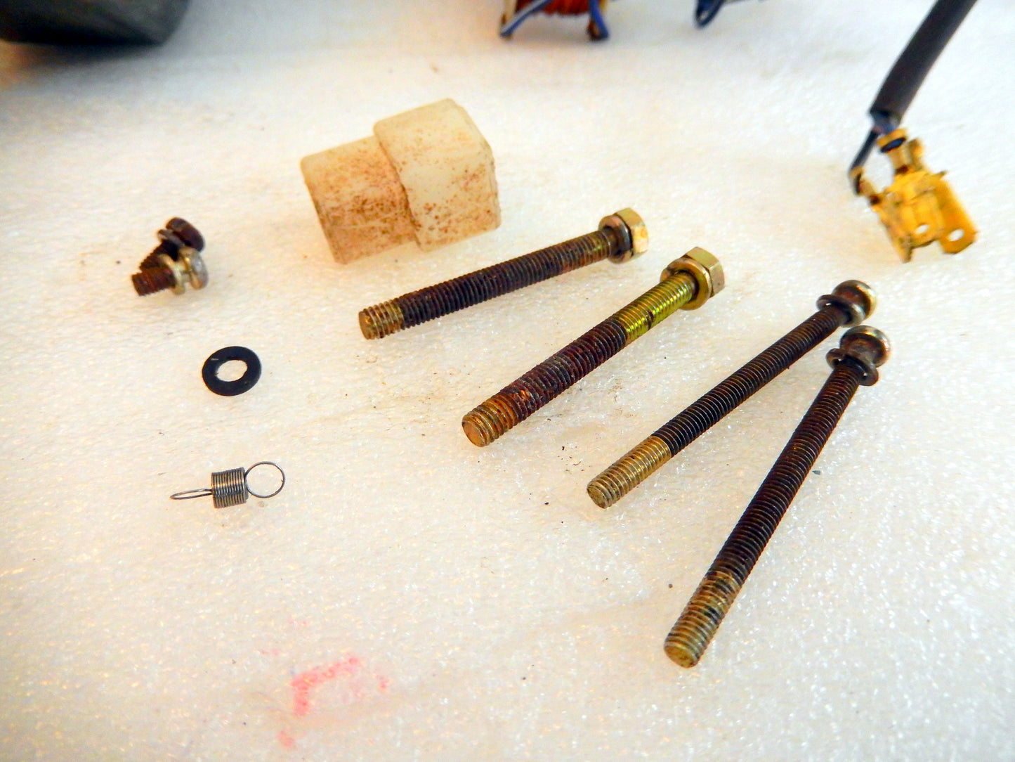 Datsun 280Z - 280ZX H-80 Antenna Motor, Case, and Fasteners
