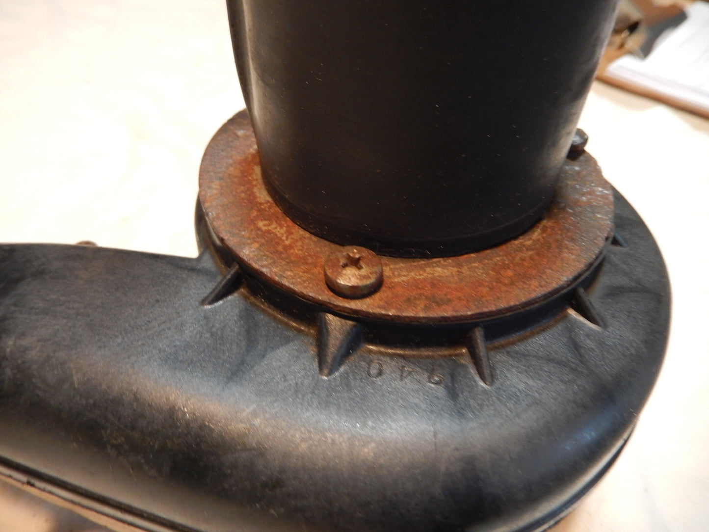 Datsun 280Z Engine Head Cooling Fan Case and Motor