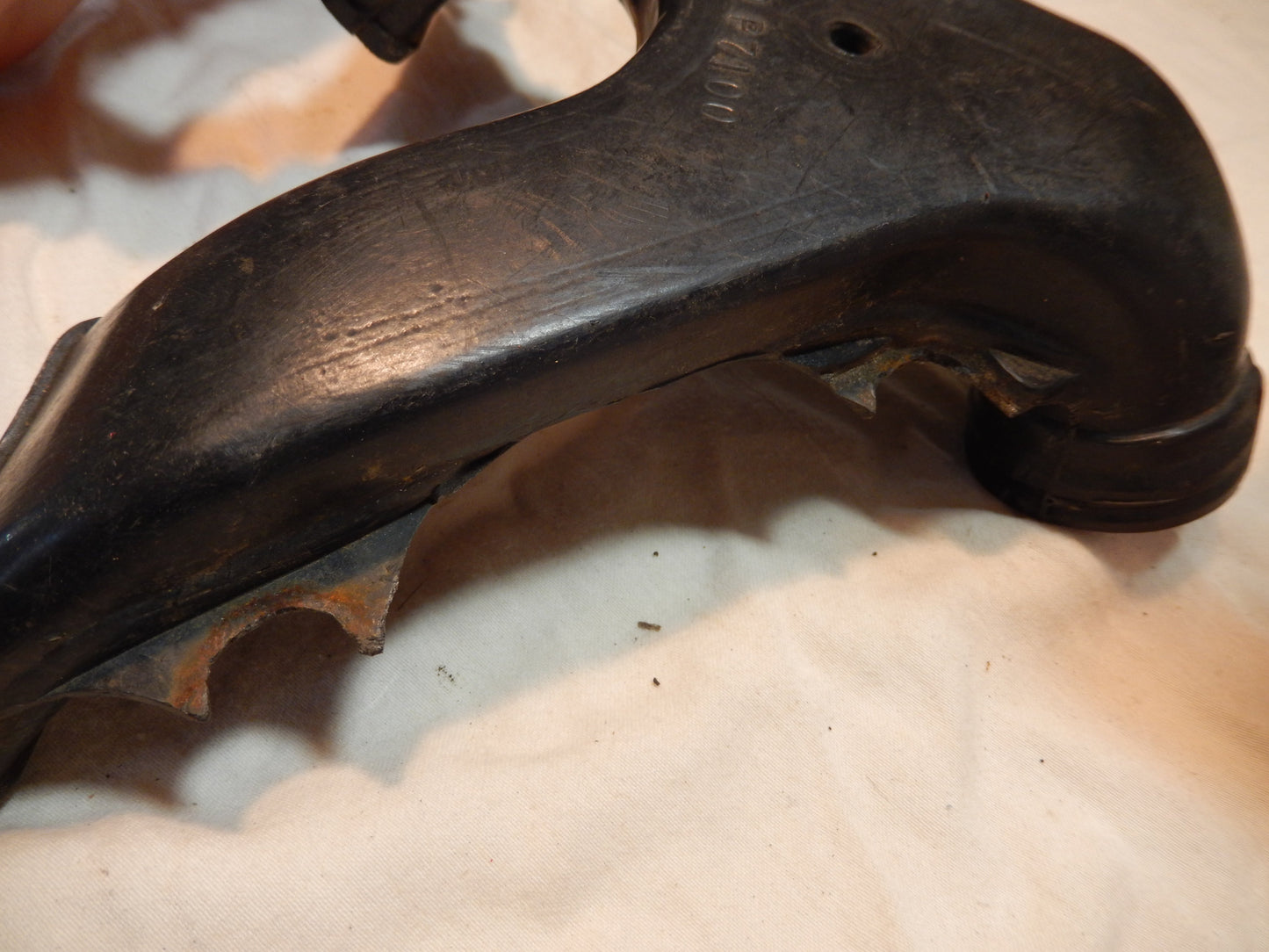 Datsun 280Z Engine Head Cooling Air Duct and Flex Hose