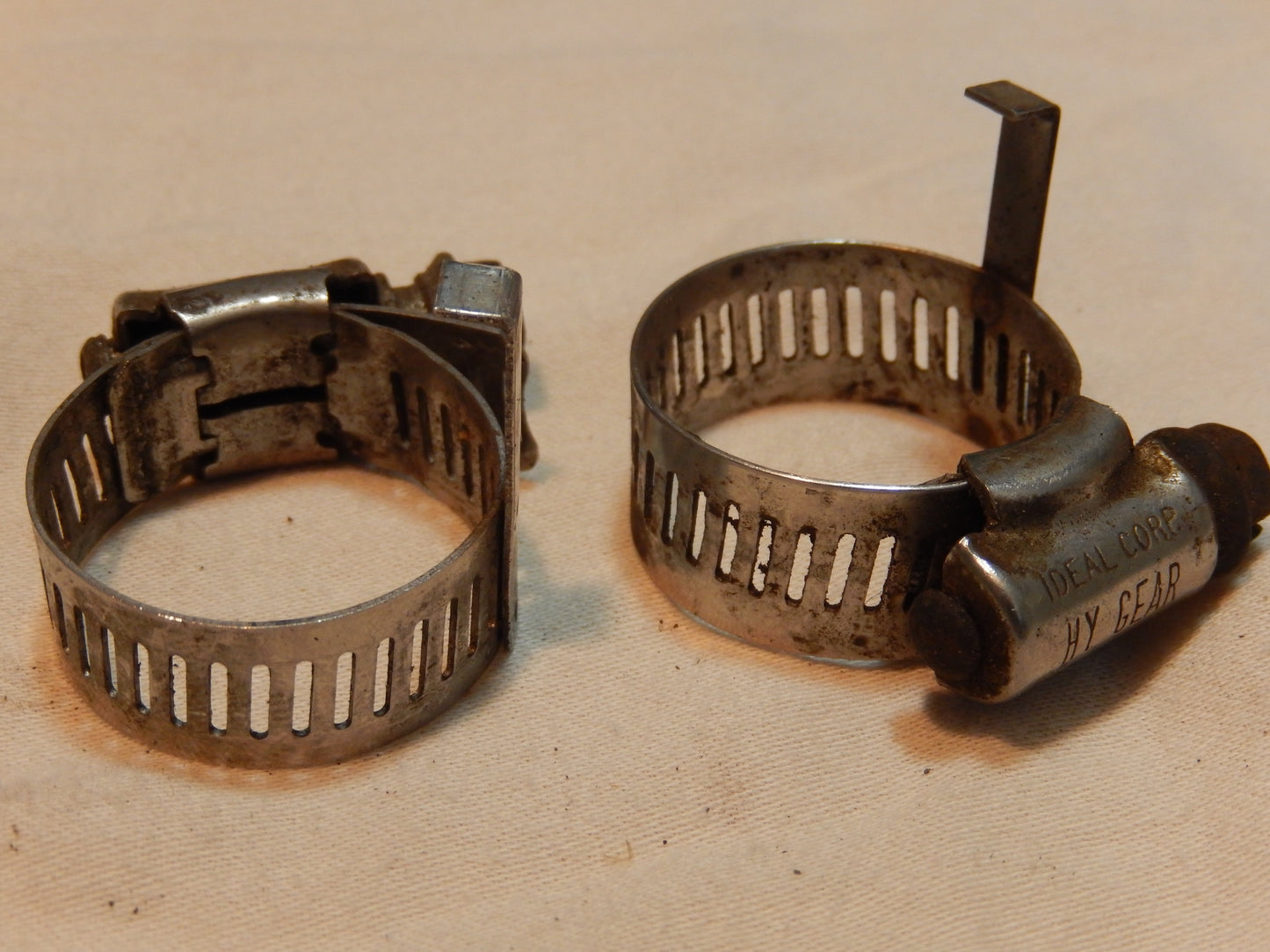 Datsun 240Z "Stop" Hose Clamps