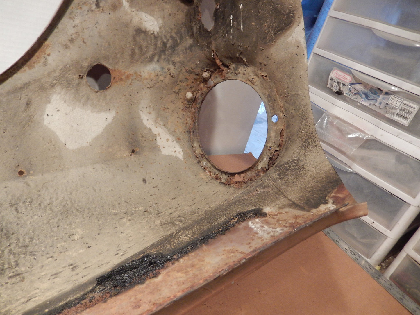 Volvo P1800ES Passenger's Side Front Fender