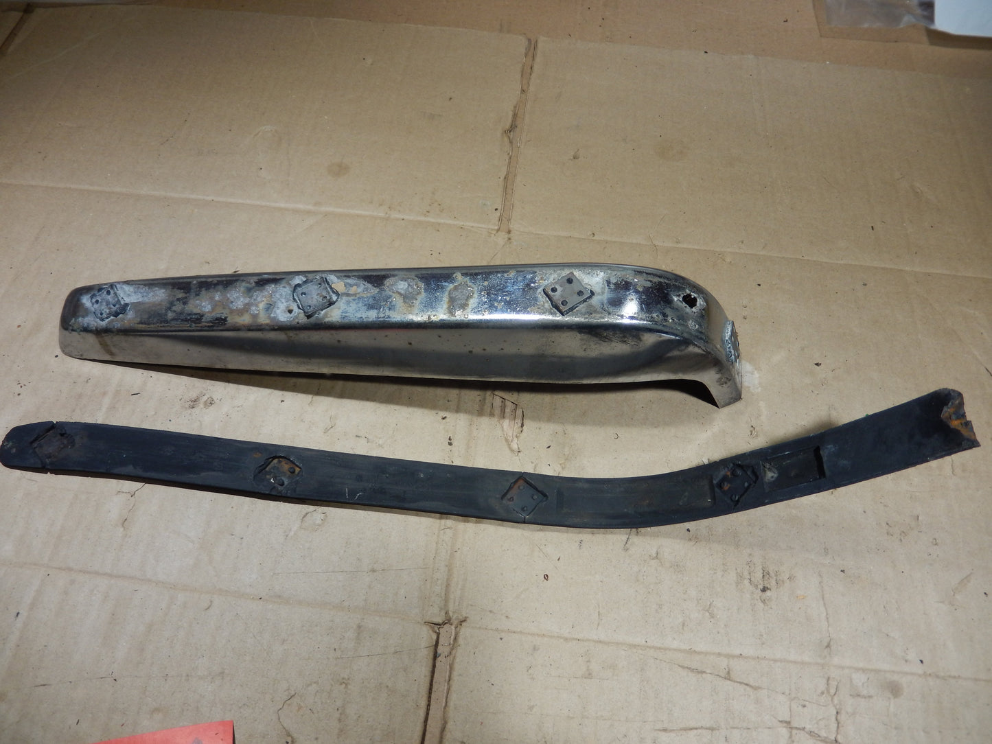 Datsun 240Z Drivers Side Rear Bumper Return