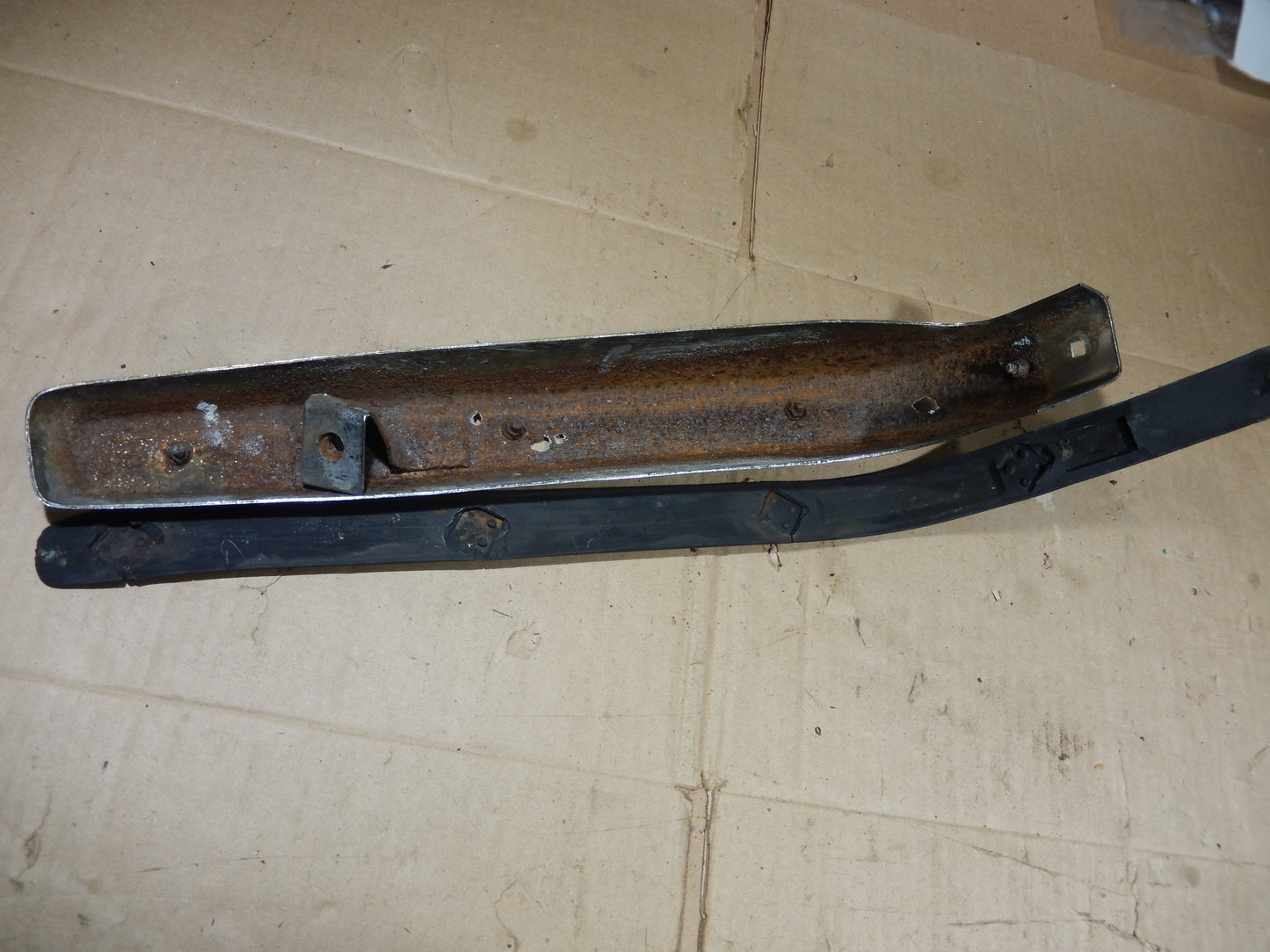 Datsun 240Z Drivers Side Rear Bumper Return