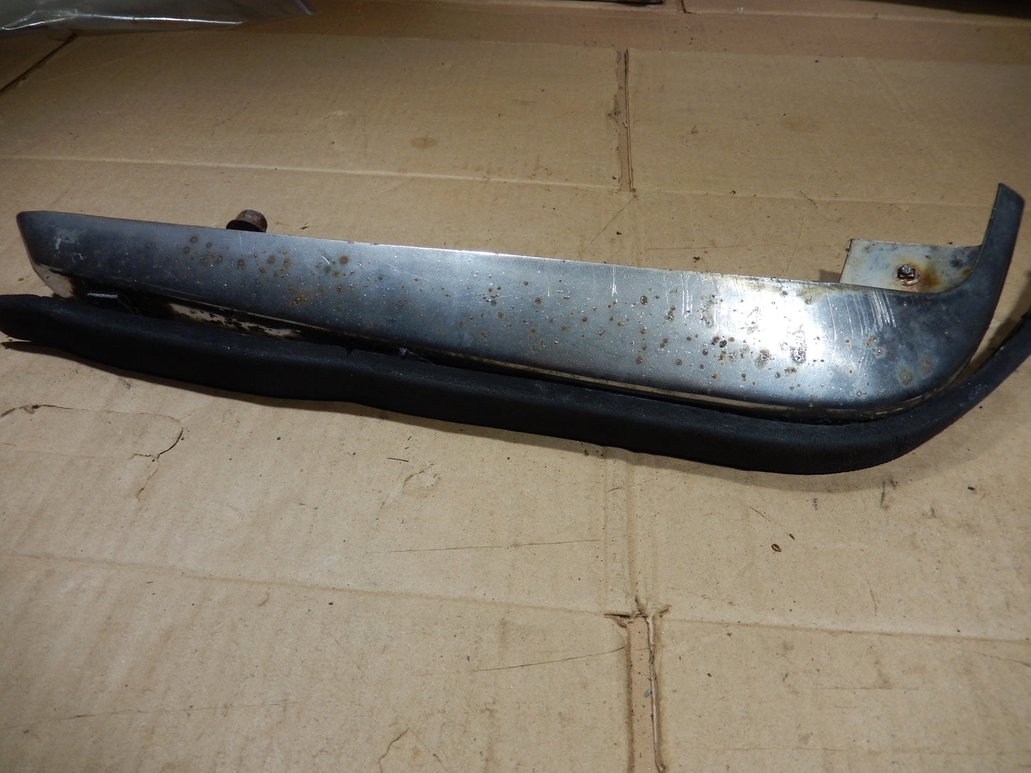 240Z Passengers Side Rear Bumper Return