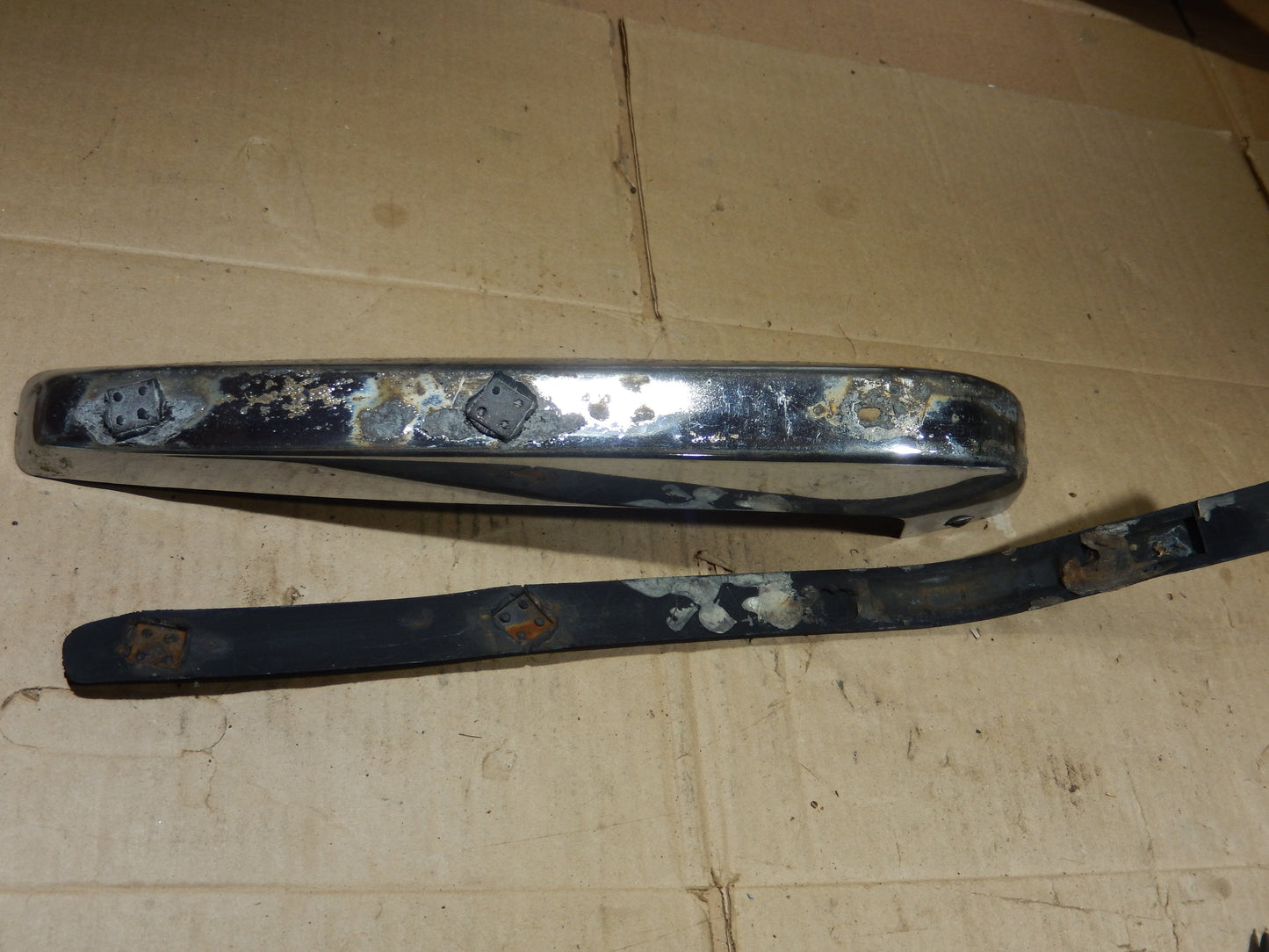 240Z Passengers Side Rear Bumper Return