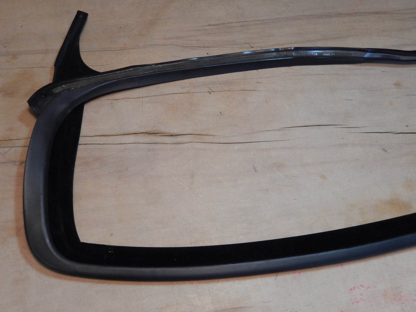 Maserati QP M139 Rear Driver Door Glass Seal and Trim