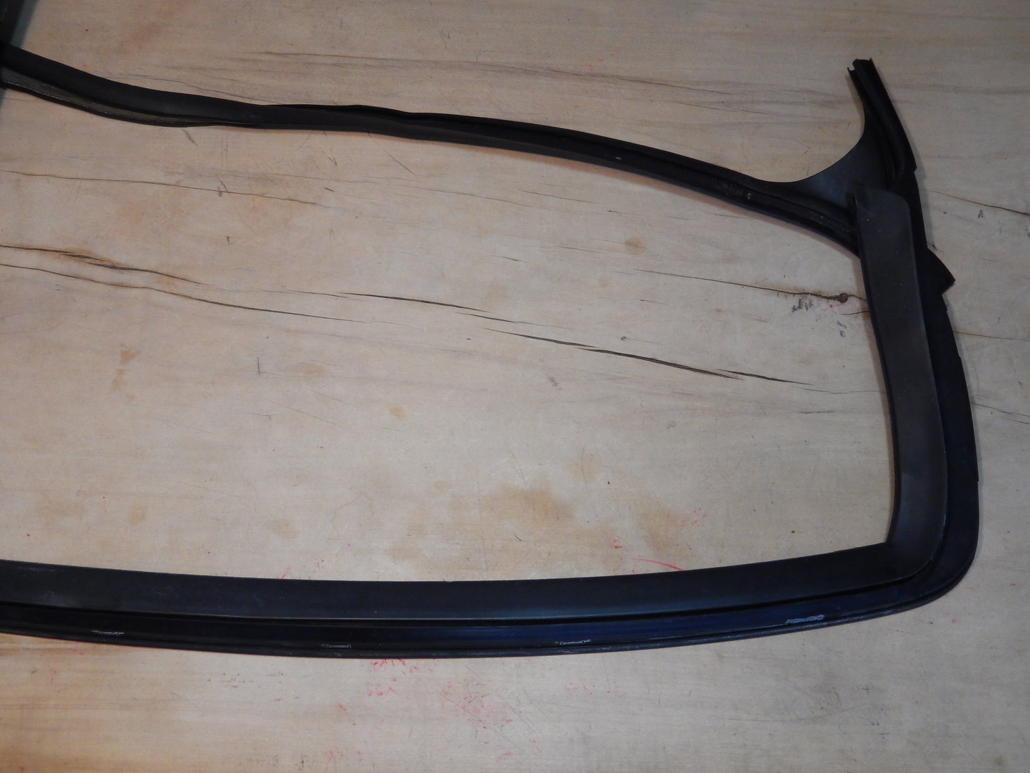 Maserati QP M139 Rear Driver Door Glass Seal and Trim