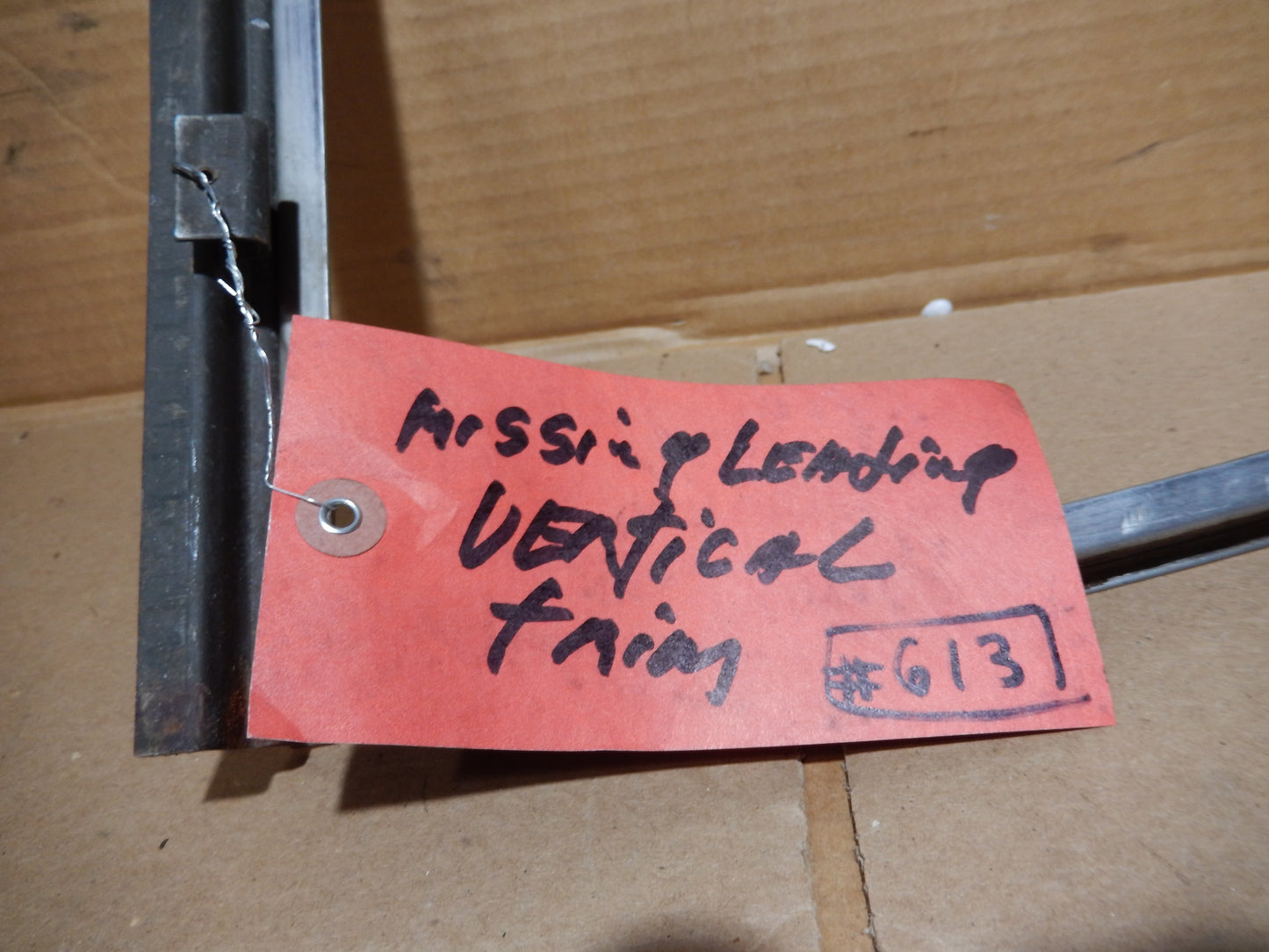 Datsun 240Z Driver's Side Rear Quarter Window Frame