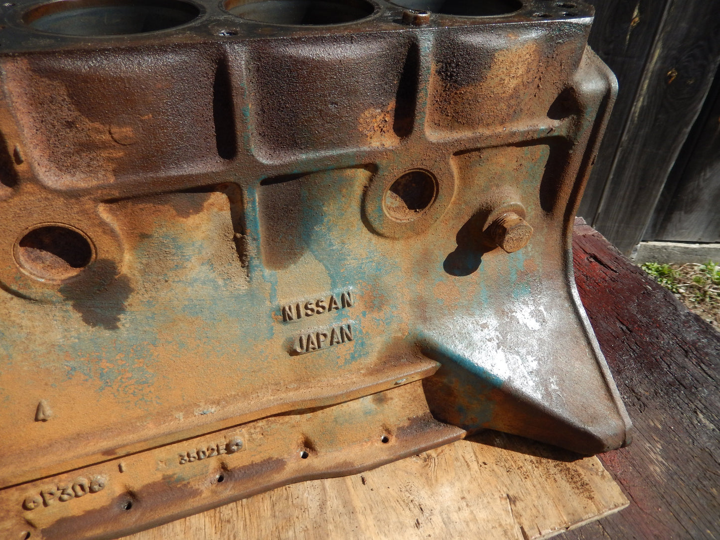 Datsun 1973 240Z Engine Block
