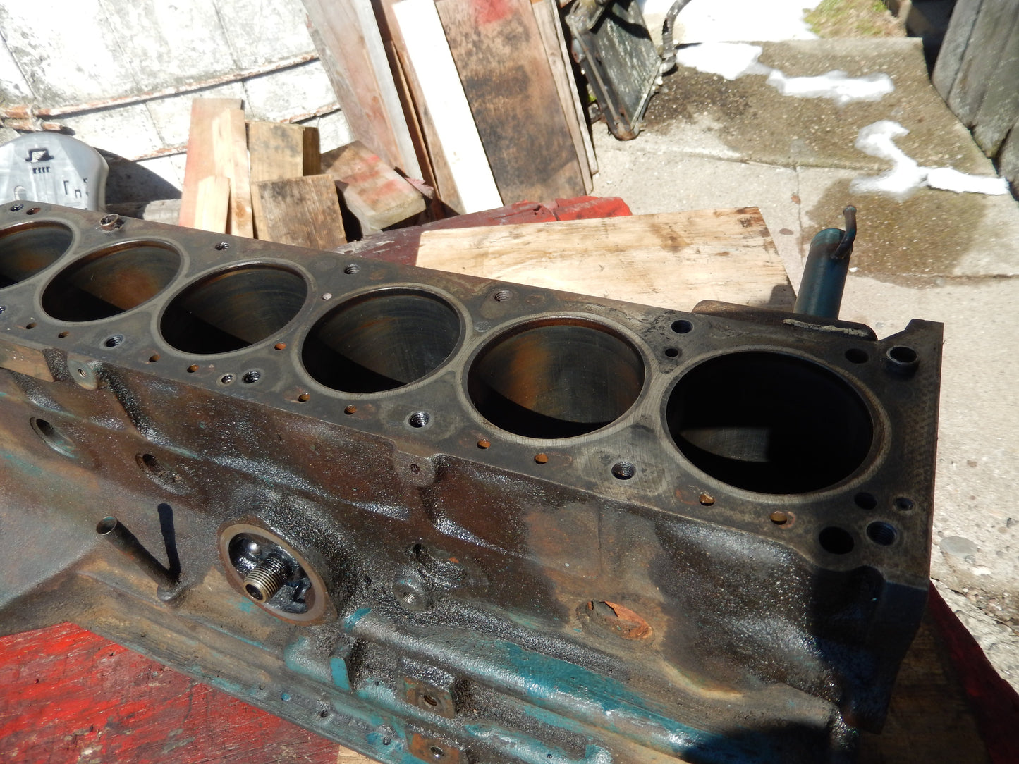 Datsun 1973 240Z Engine Block