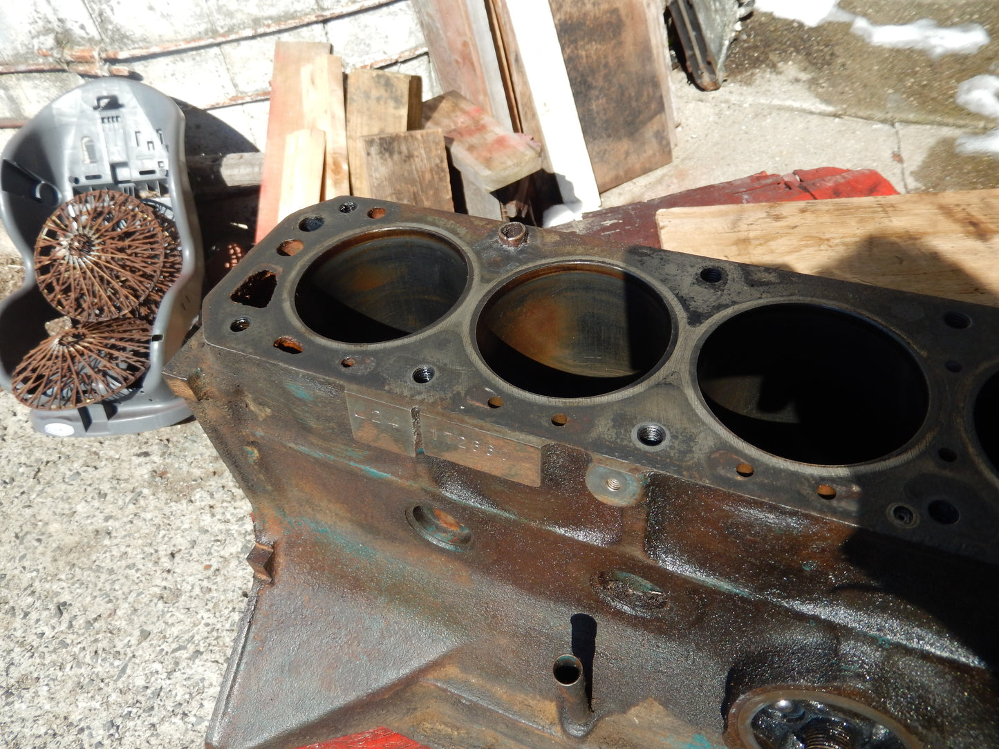 Datsun 1973 240Z Engine Block