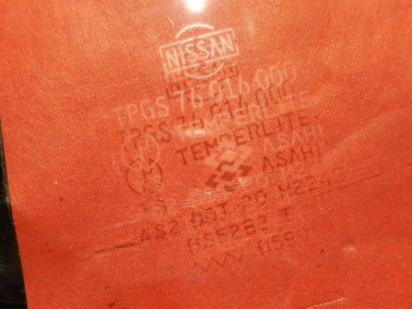 Datsun 280ZX Rear Hatch Glass SKU # 24