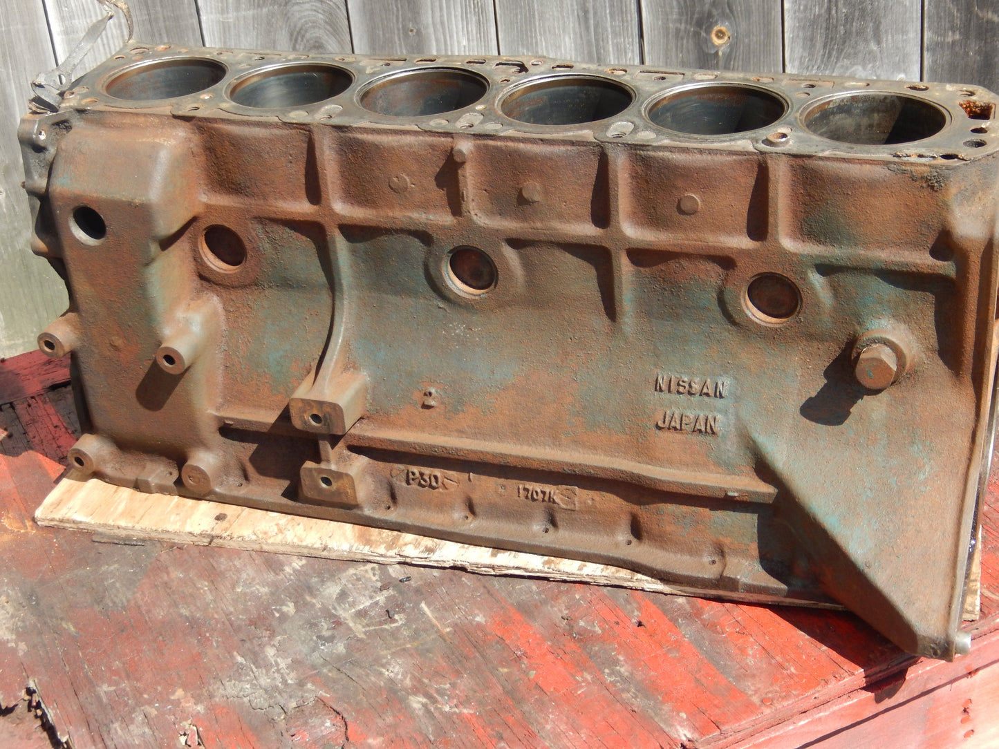 Datsun 1972 240Z Engine Block