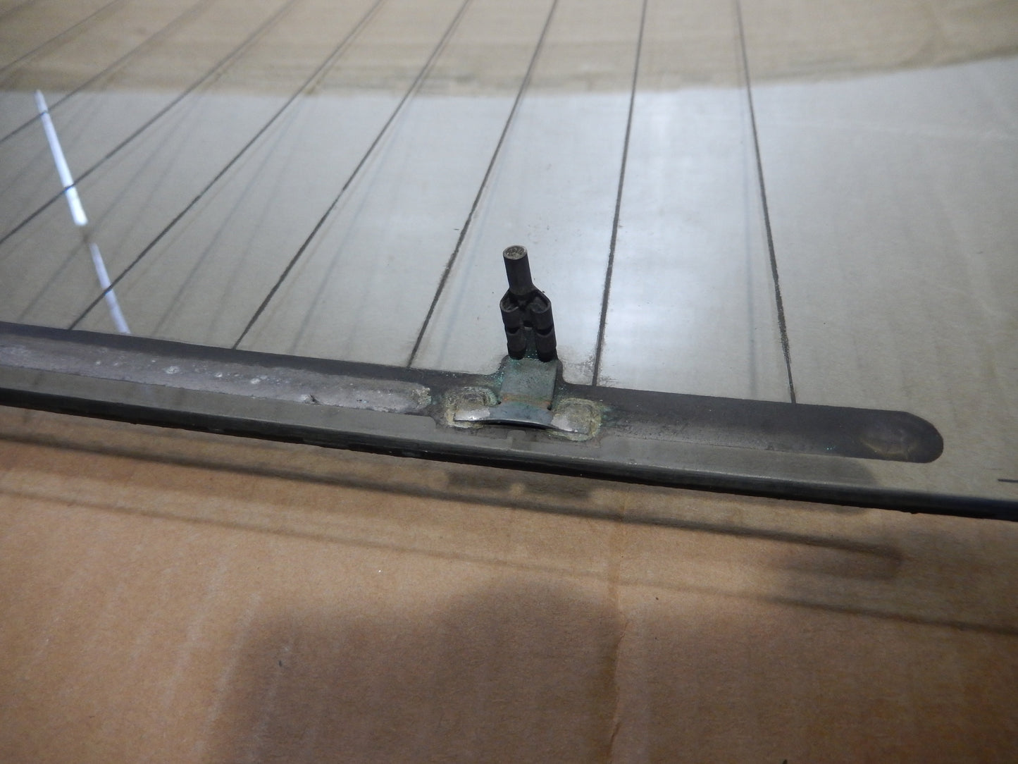 Datsun 240Z Rear Hatch Glass Vertical Lines SKU # 28