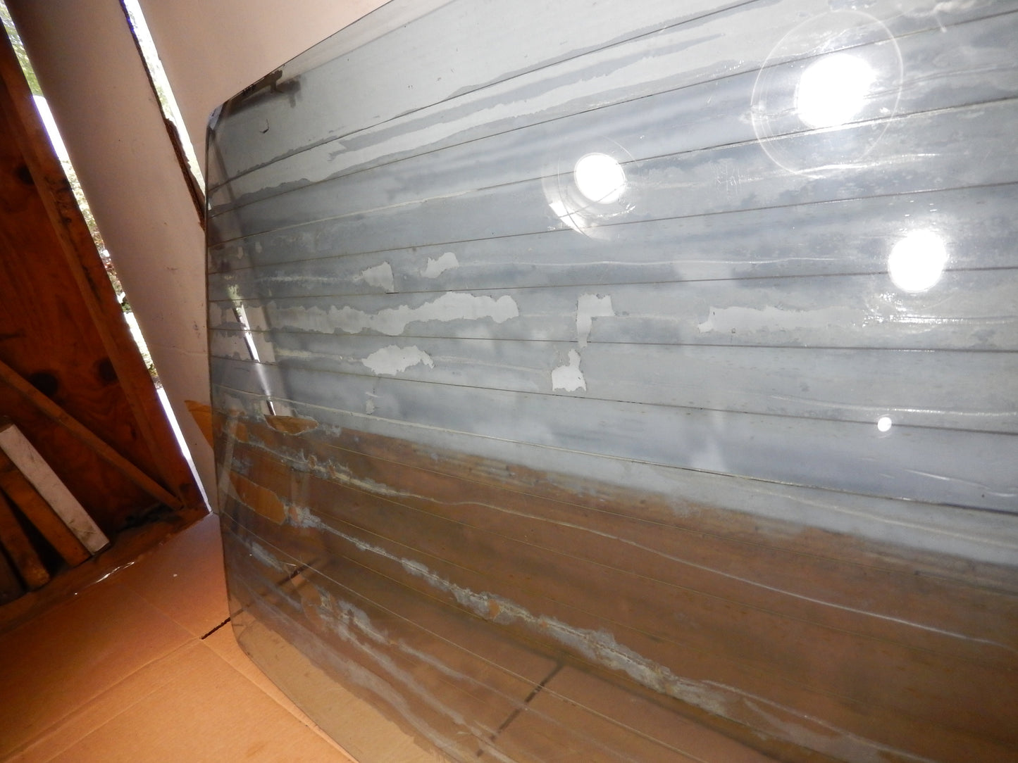 Datsun 280Z 280ZX Rear Hatch Glass Vertical Lines SKU # 29