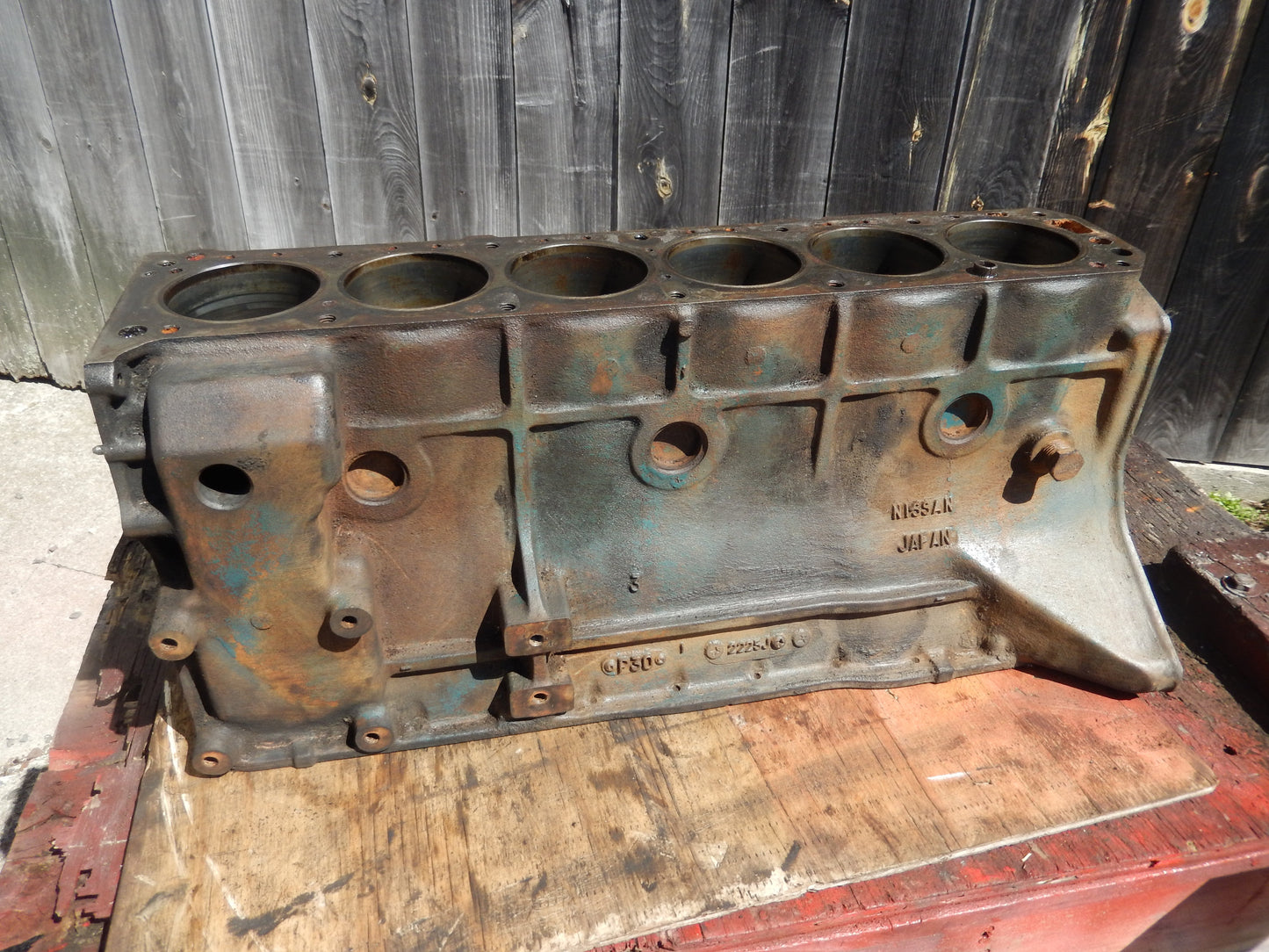 Datsun 1972 240Z Engine Block