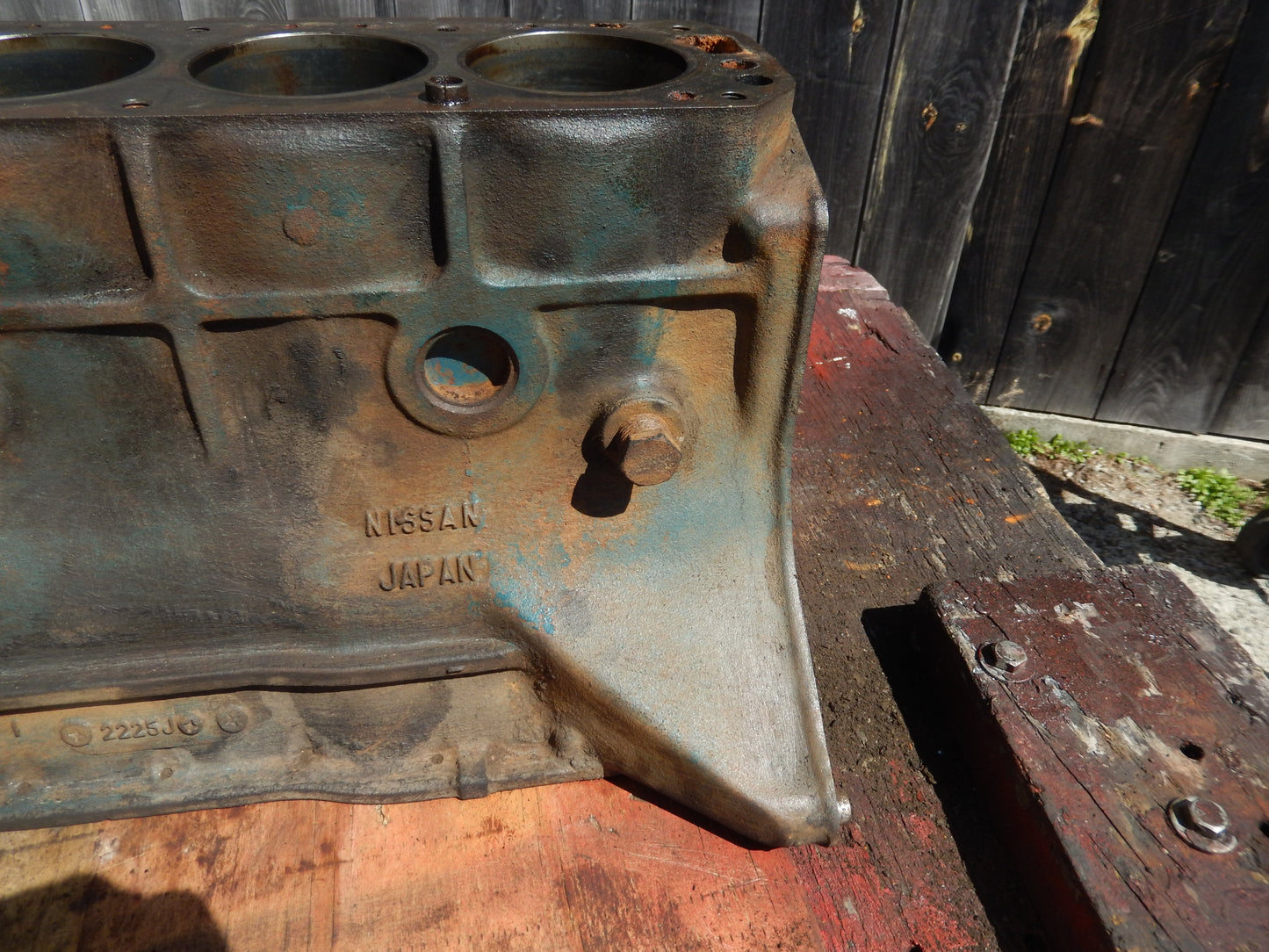 Datsun 1972 240Z Engine Block