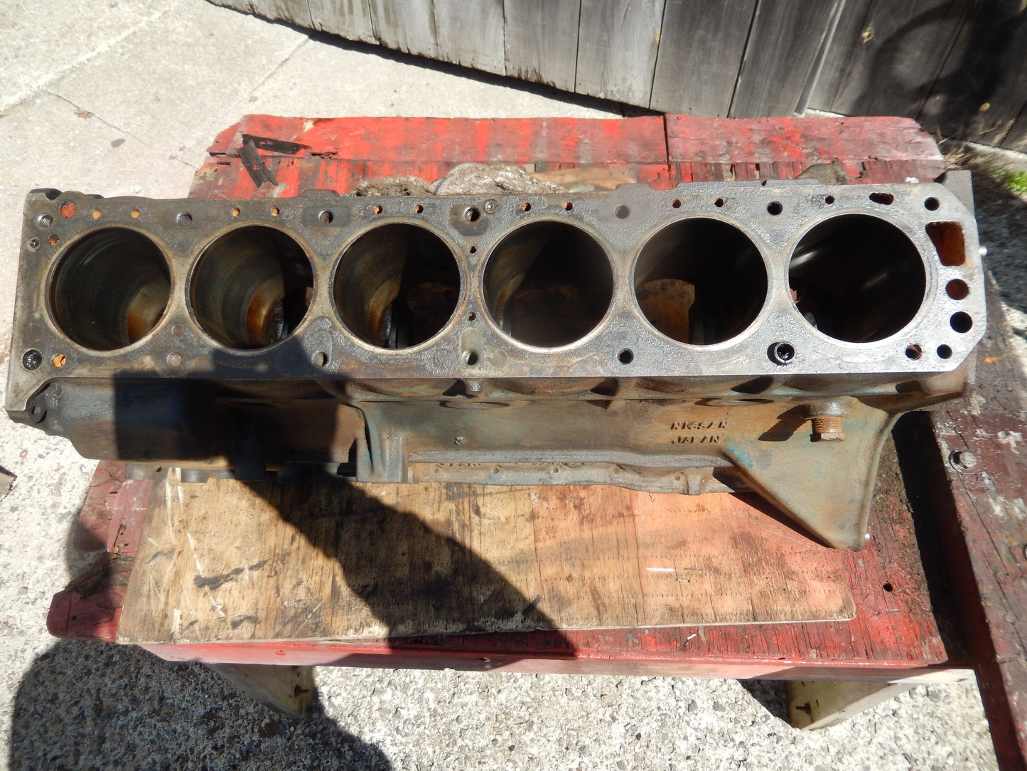Datsun 1972 240Z Engine Block