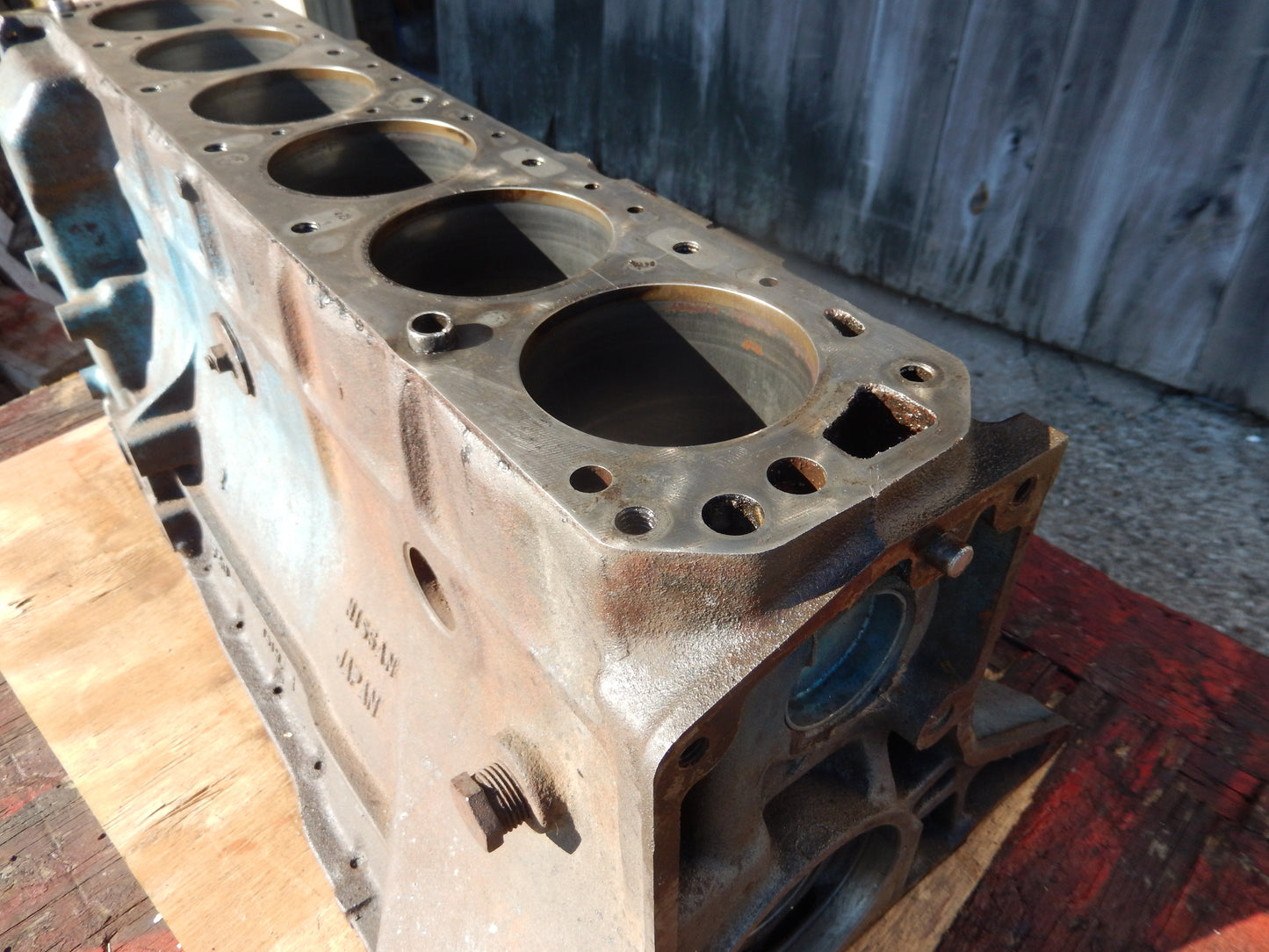 Datsun 1971 240Z L24 Engine Block