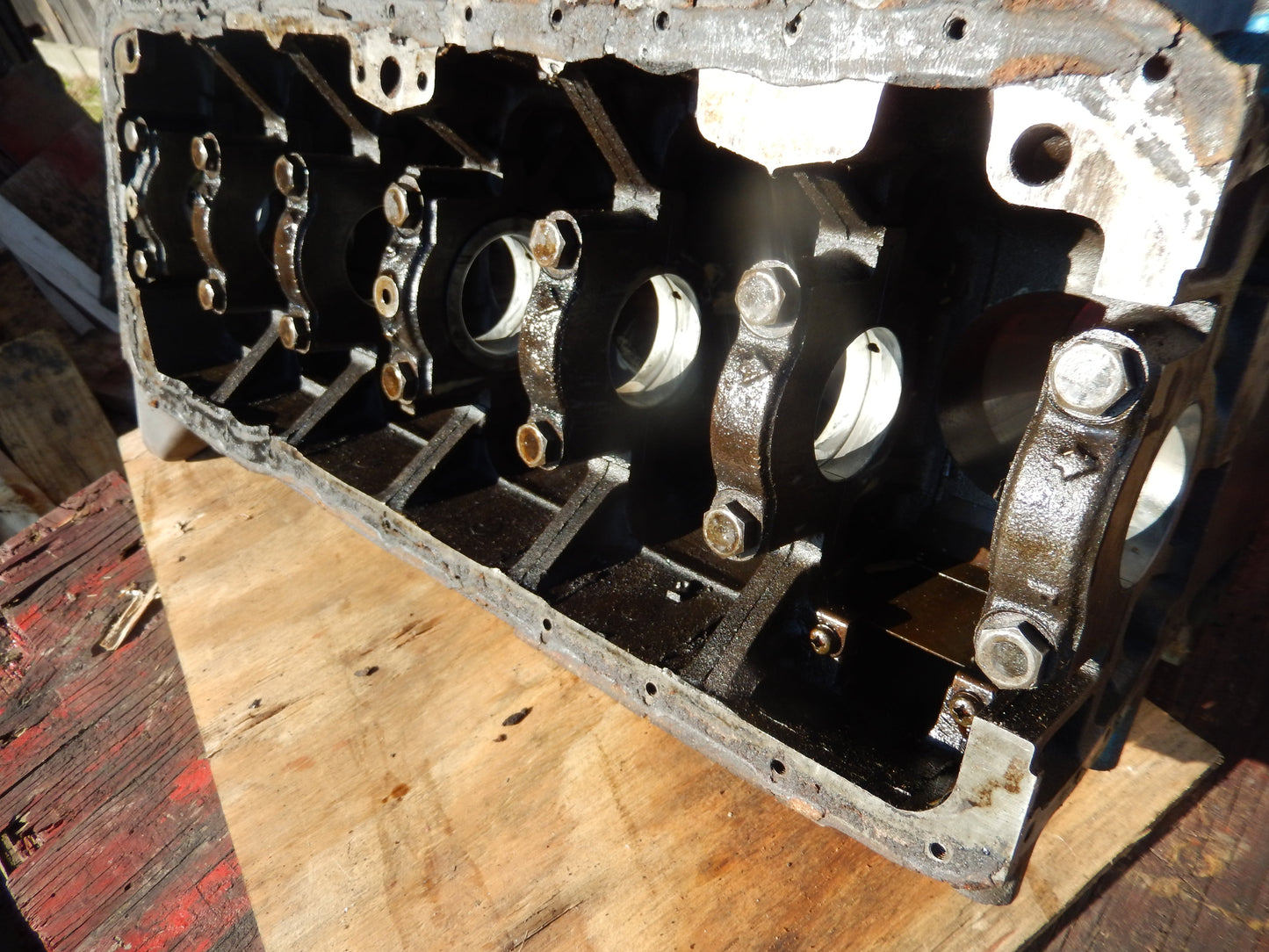 Datsun 1971 240Z L24 Engine Block