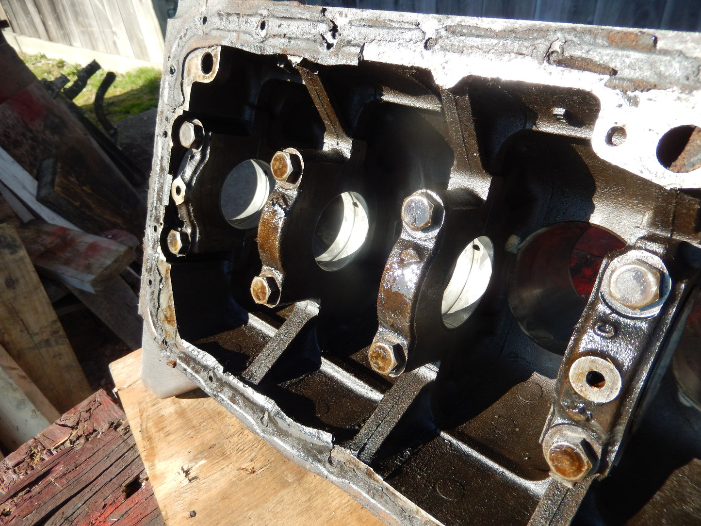 Datsun 1971 240Z L24 Engine Block