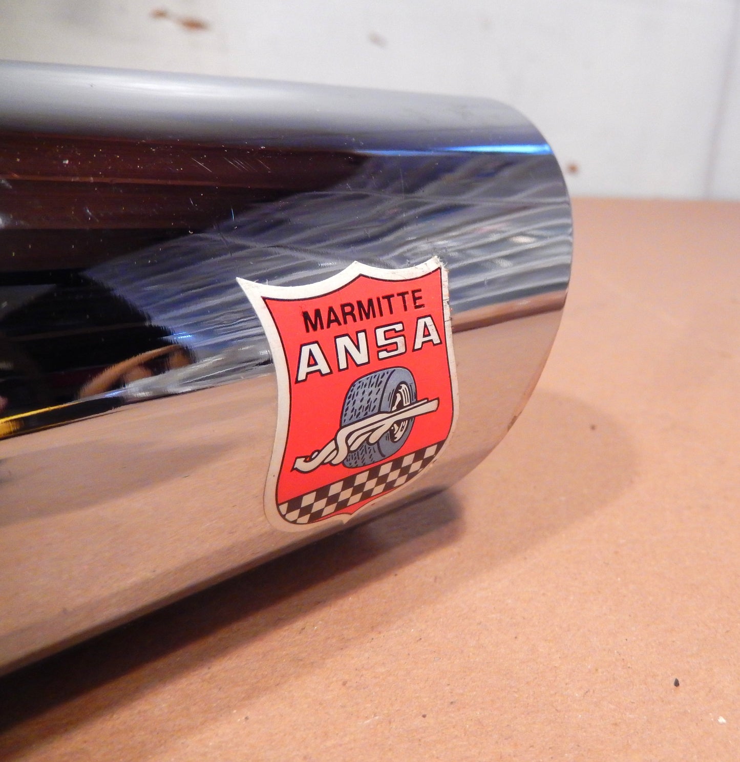 ANSA NOS Pair of Maserati Twin Slant Cut Exhaust Tips SKU # T212