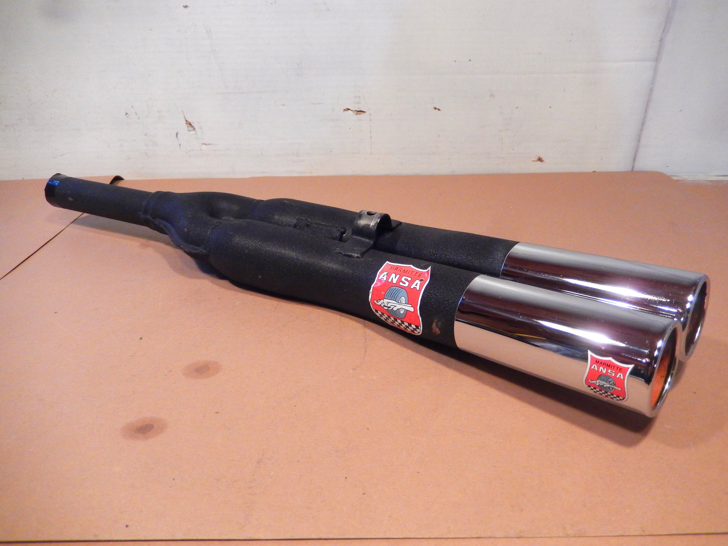 ANSA NOS Canted and Angled Twin Straight Cut Exhaust Tips