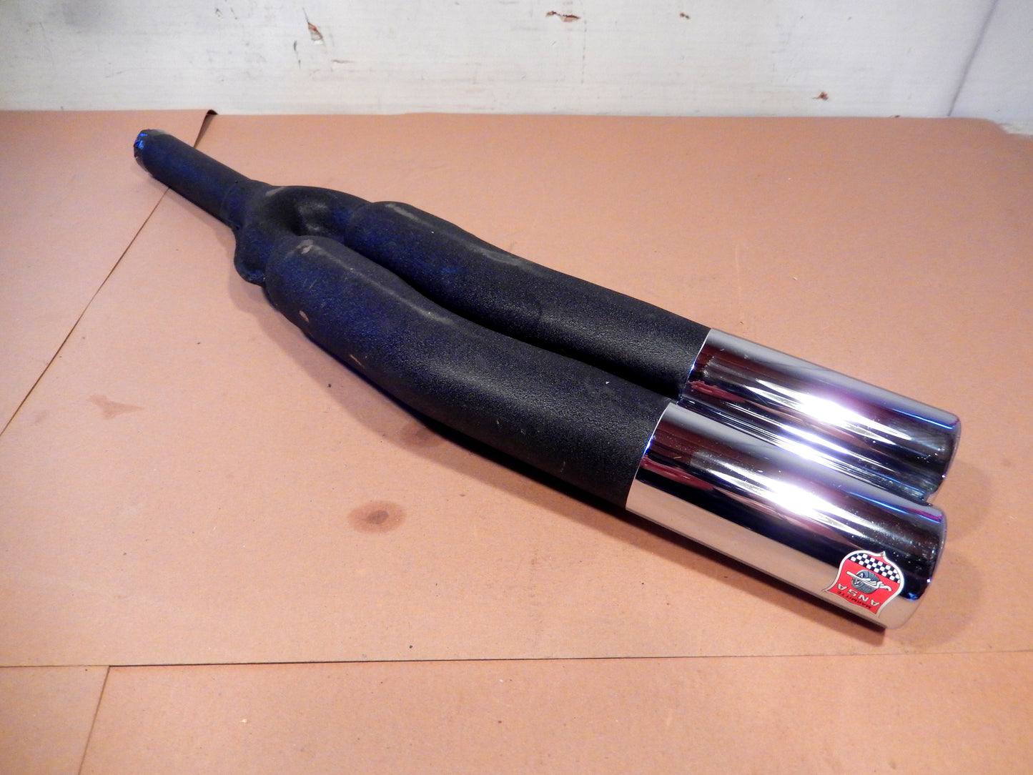 ANSA NOS Canted and Angled Twin Straight Cut Exhaust Tips