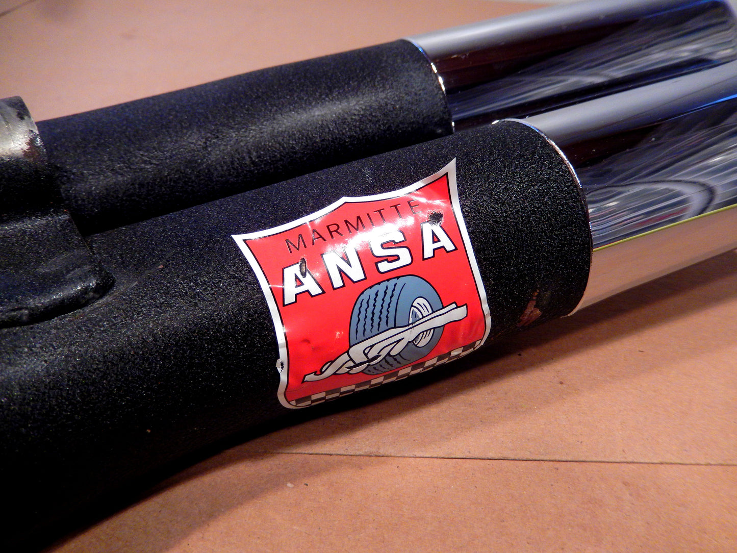 ANSA NOS Canted and Angled Twin Straight Cut Exhaust Tips