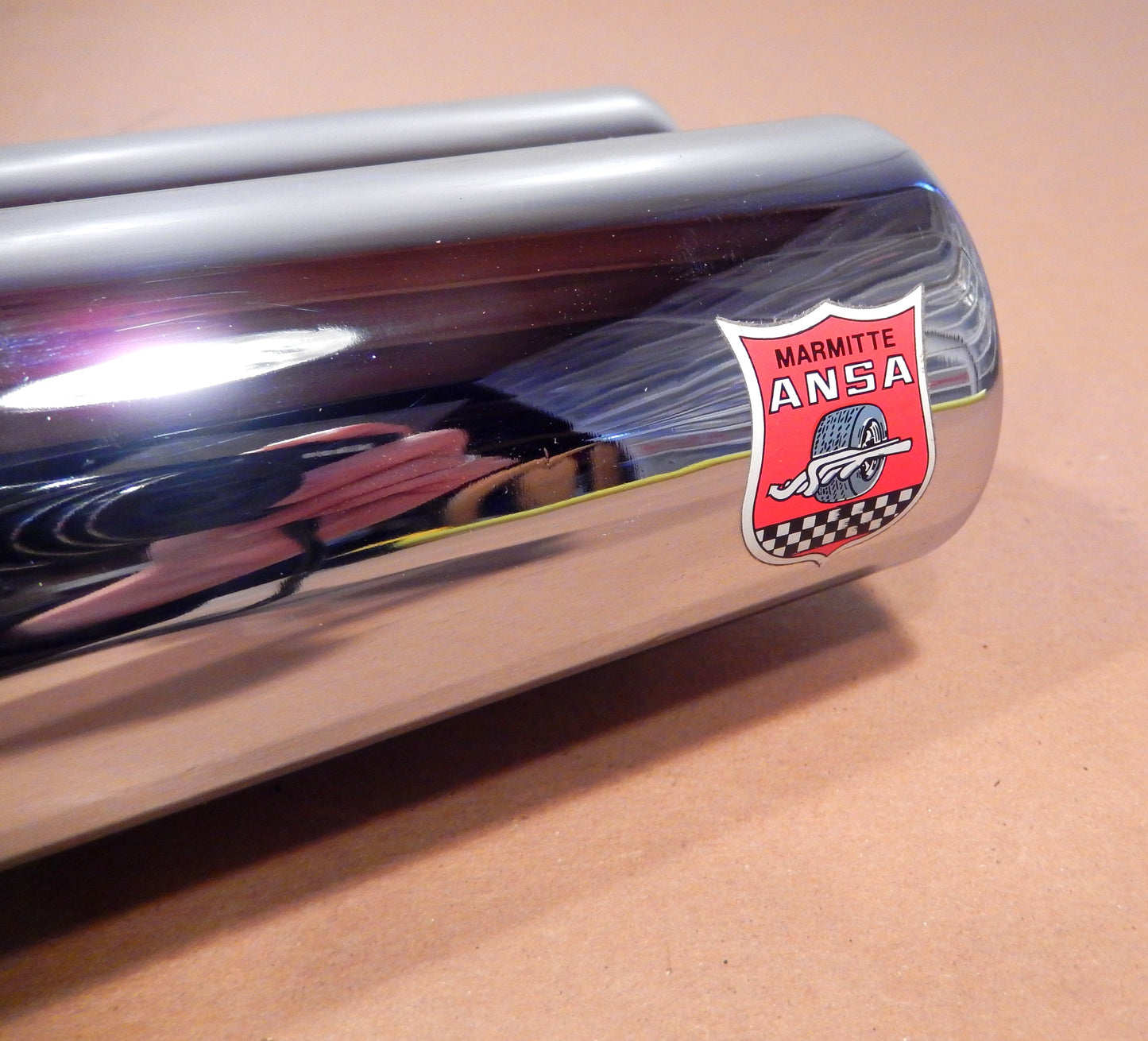 ANSA NOS Canted and Angled Twin Straight Cut Exhaust Tips