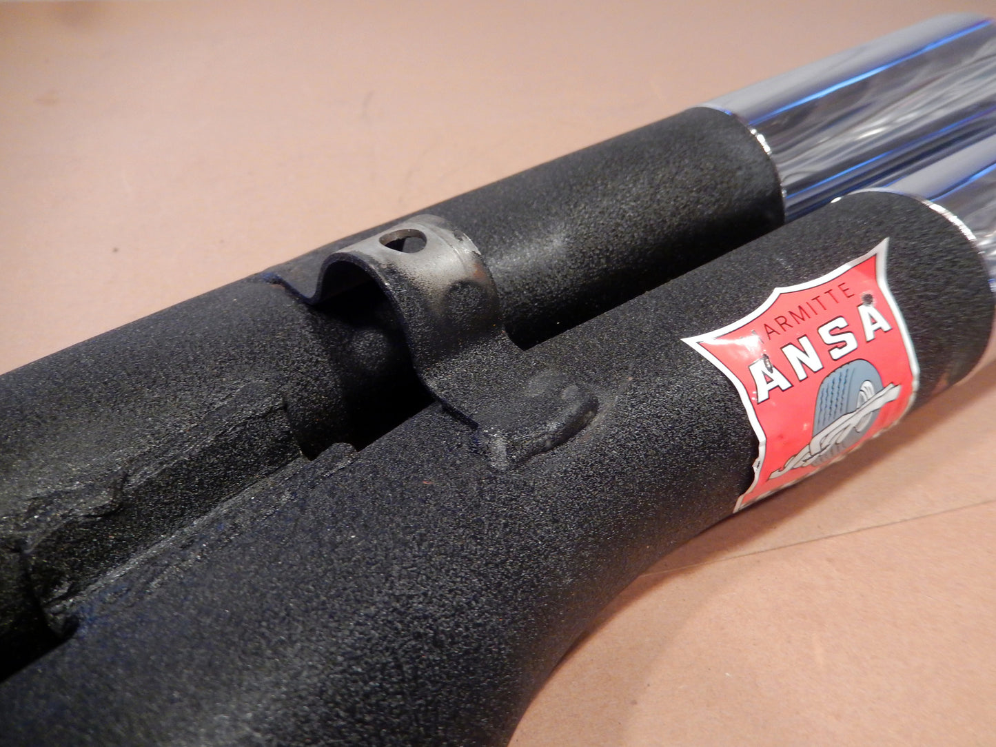 ANSA NOS Canted and Angled Twin Straight Cut Exhaust Tips