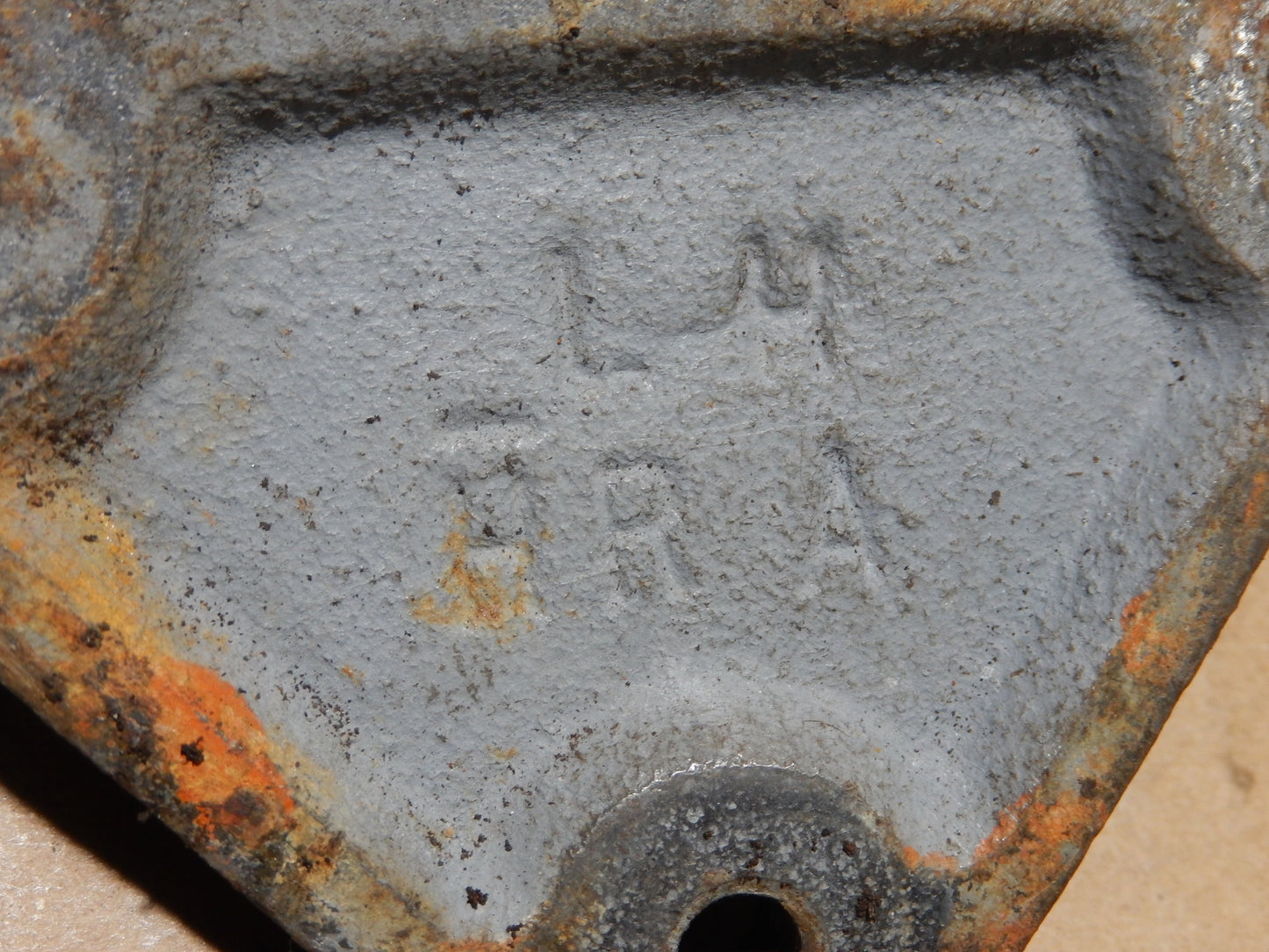 Datsun 240Z Lower Drivers Side Door Hinge and Bolt Set